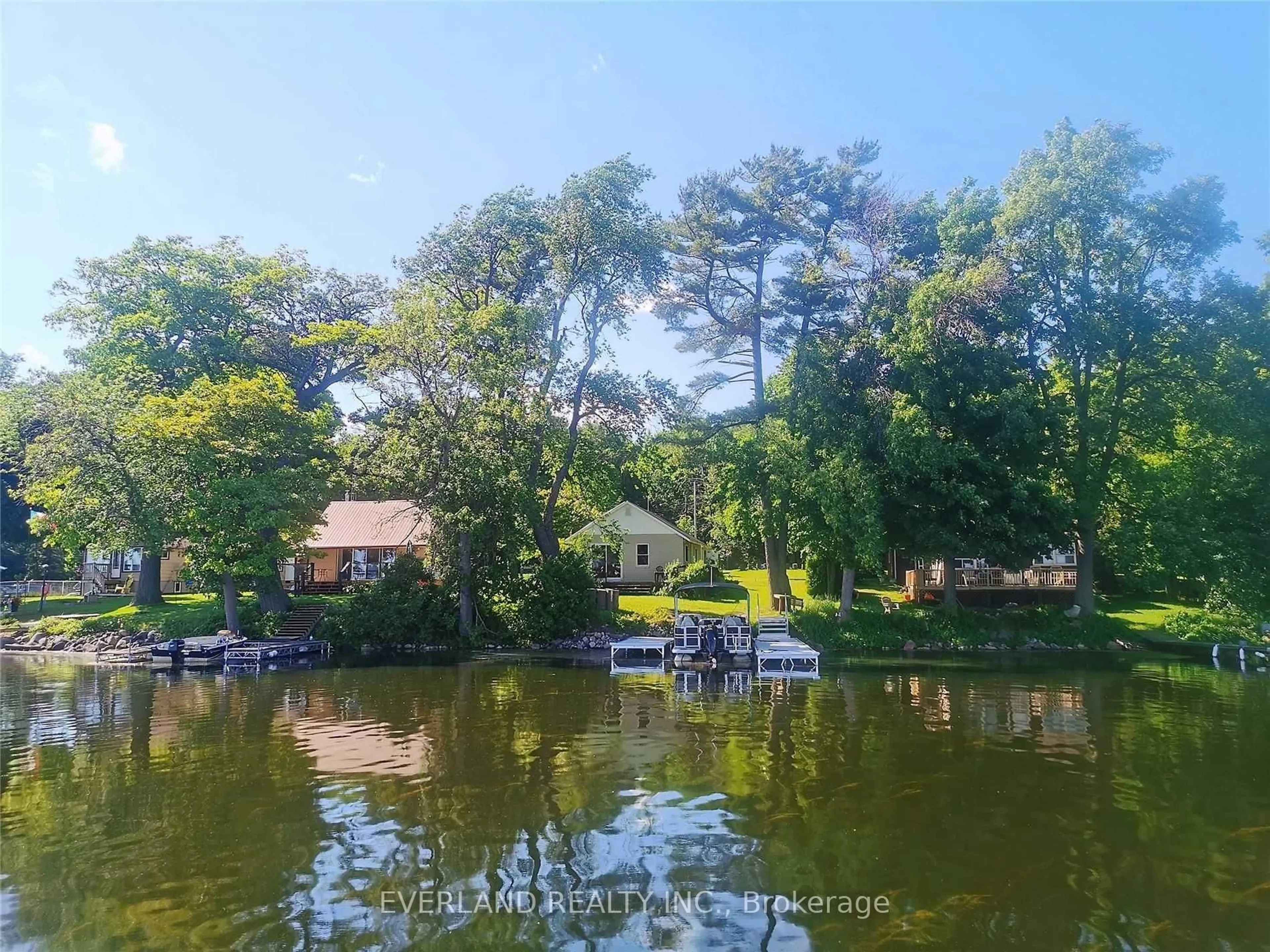 A pic from outside/outdoor area/front of a property/back of a property/a pic from drone, water/lake/river/ocean view for 505 Foley Rd, Otonabee-South Monaghan Ontario K0L 2G0