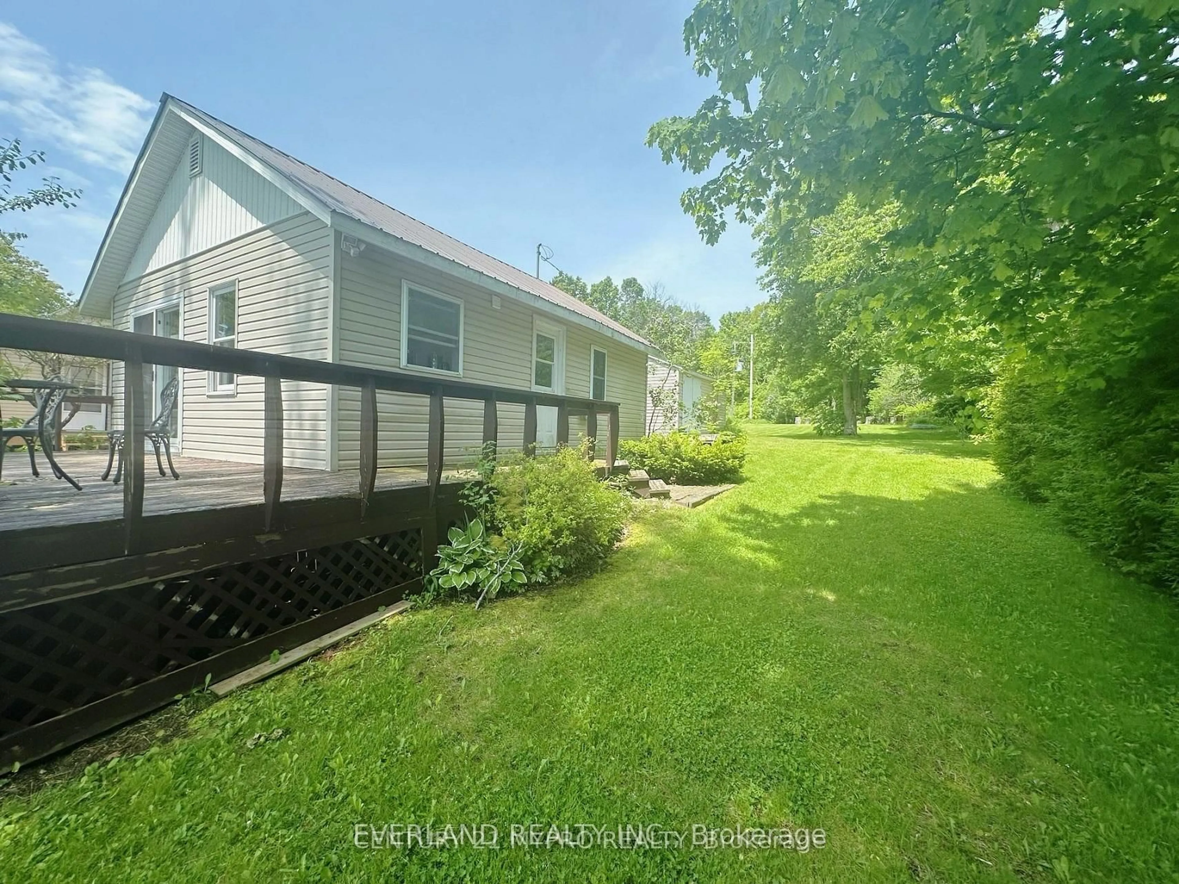 A pic from outside/outdoor area/front of a property/back of a property/a pic from drone, water/lake/river/ocean view for 505 Foley Rd, Otonabee-South Monaghan Ontario K0L 2G0