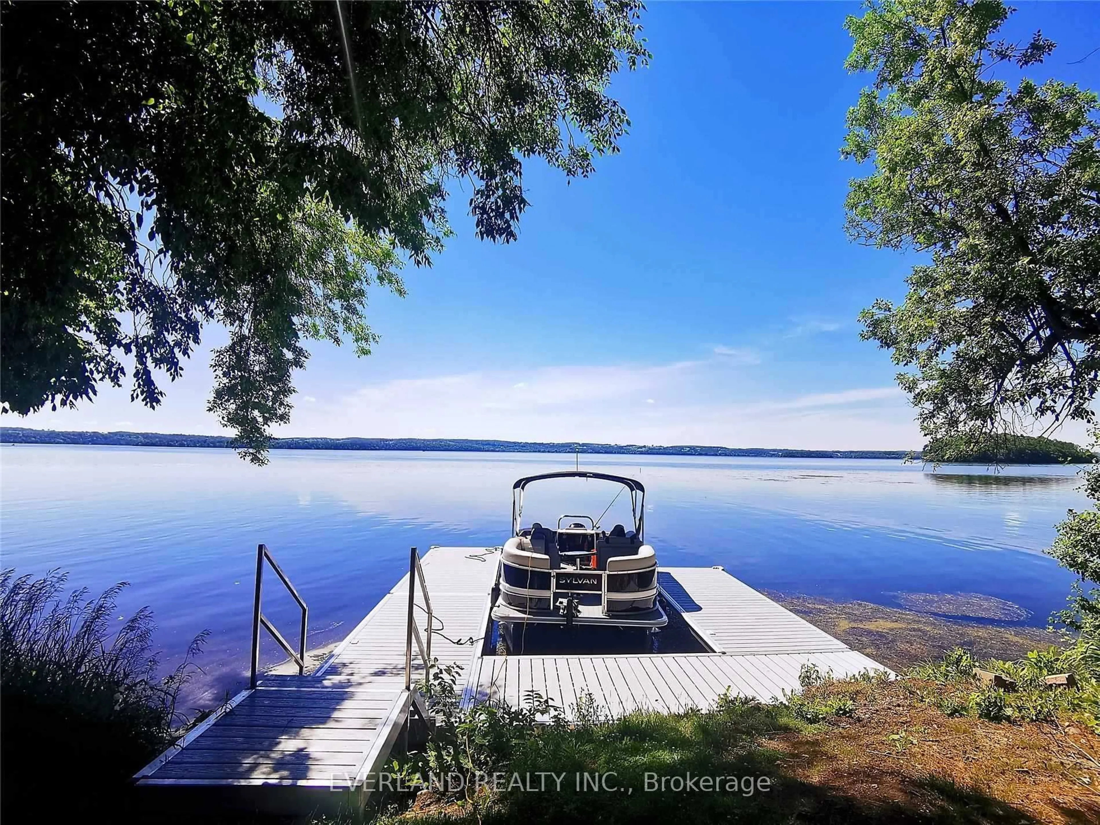 A pic from outside/outdoor area/front of a property/back of a property/a pic from drone, water/lake/river/ocean view for 505 Foley Rd, Otonabee-South Monaghan Ontario K0L 2G0
