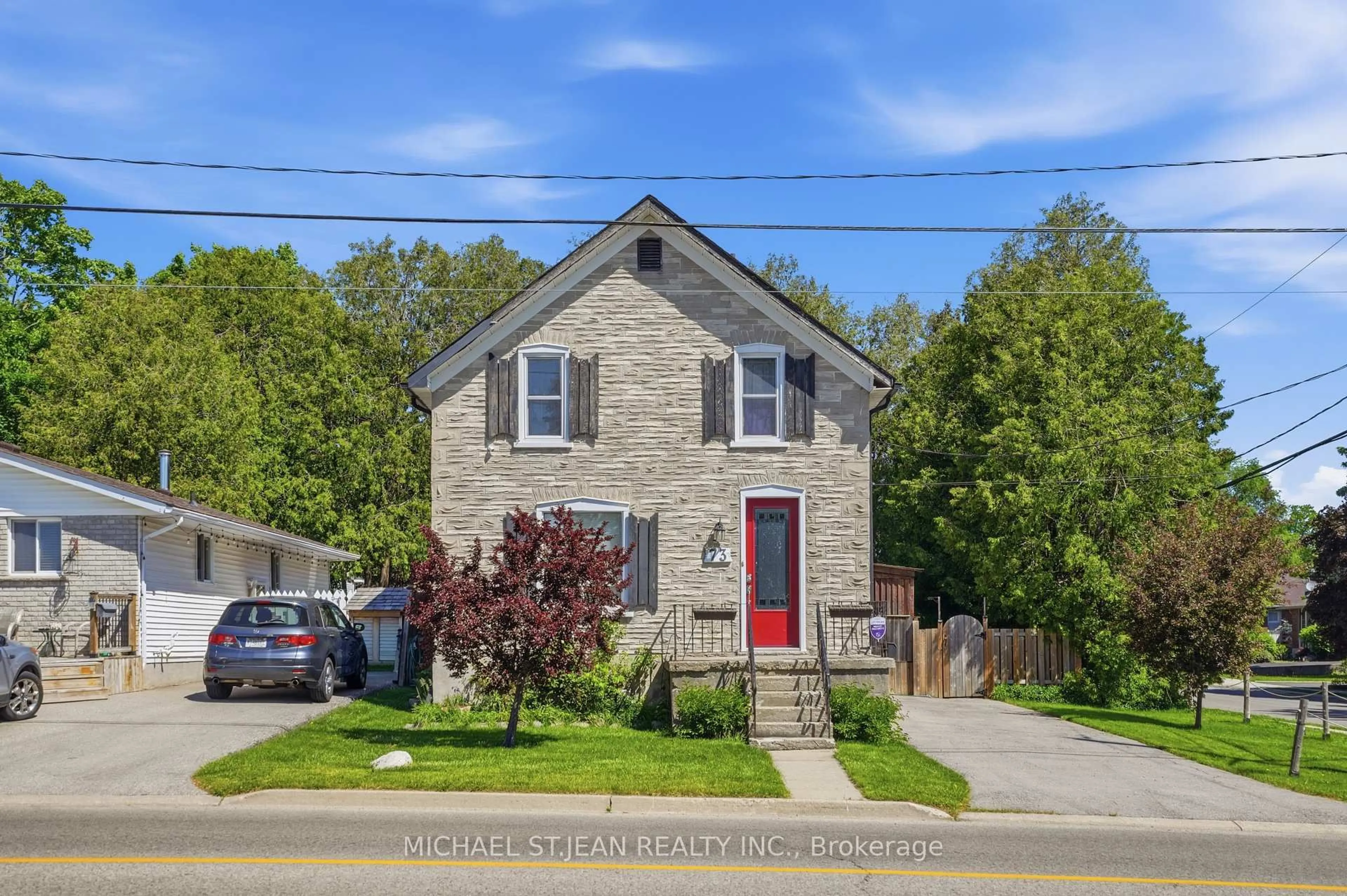 Home with brick exterior material, street for 73 Fisher Mills Rd, Cambridge Ontario N3C 1E1