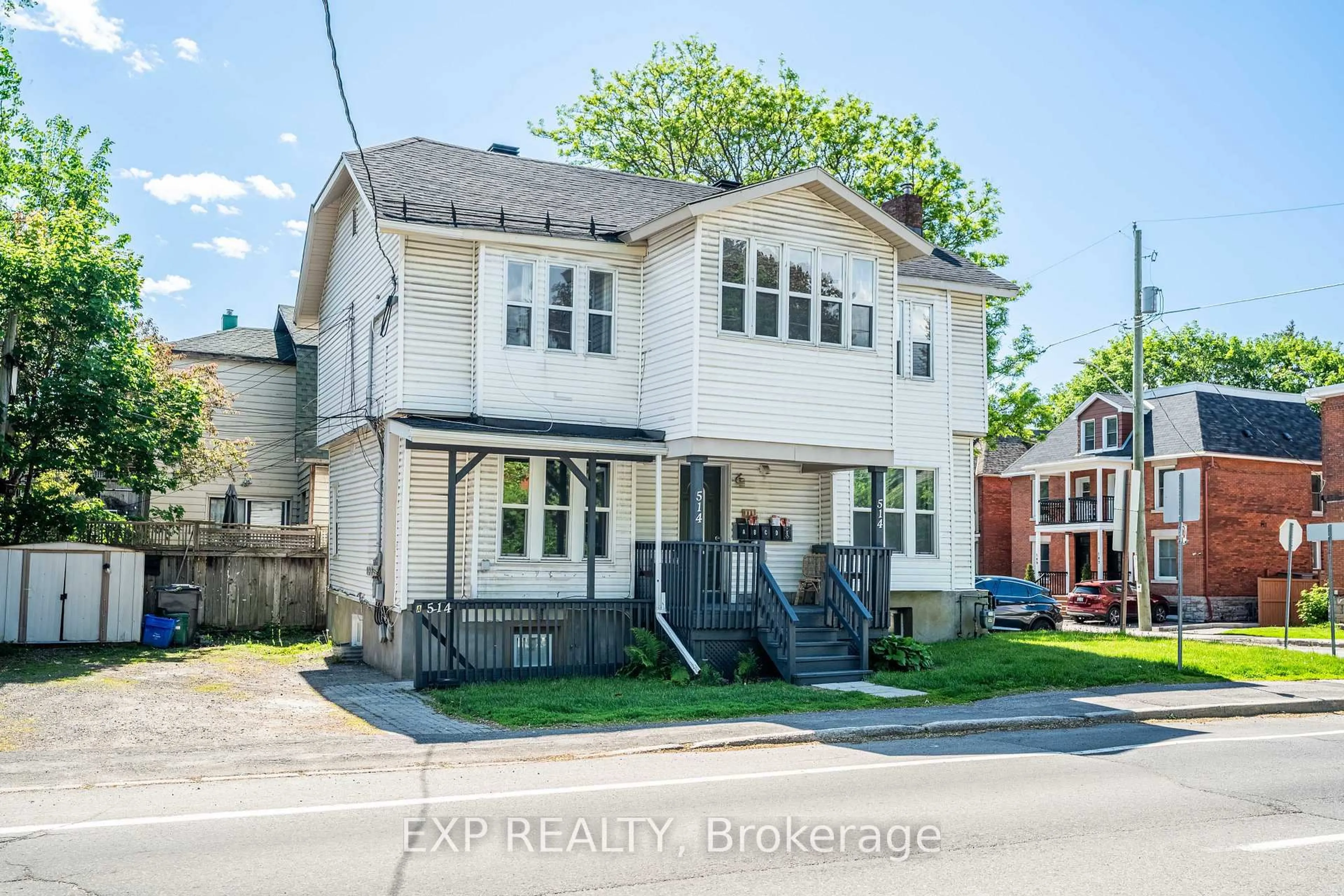Home with brick exterior material, street for 514 Lyon St, Ottawa Ontario K1R 5X9