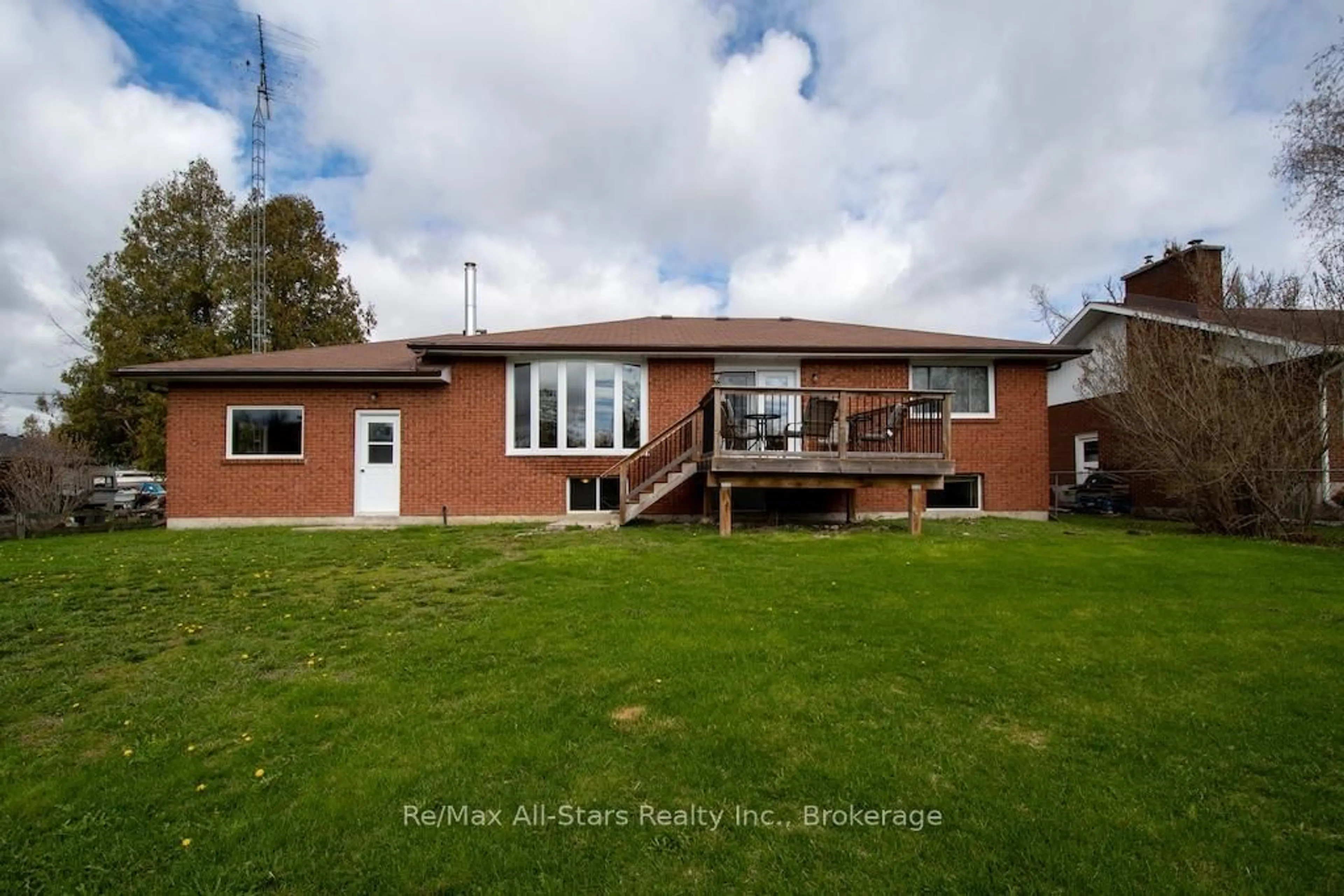 A pic from outside/outdoor area/front of a property/back of a property/a pic from drone, water/lake/river/ocean view for 57 Indian Tr, Kawartha Lakes Ontario K9V 4R6
