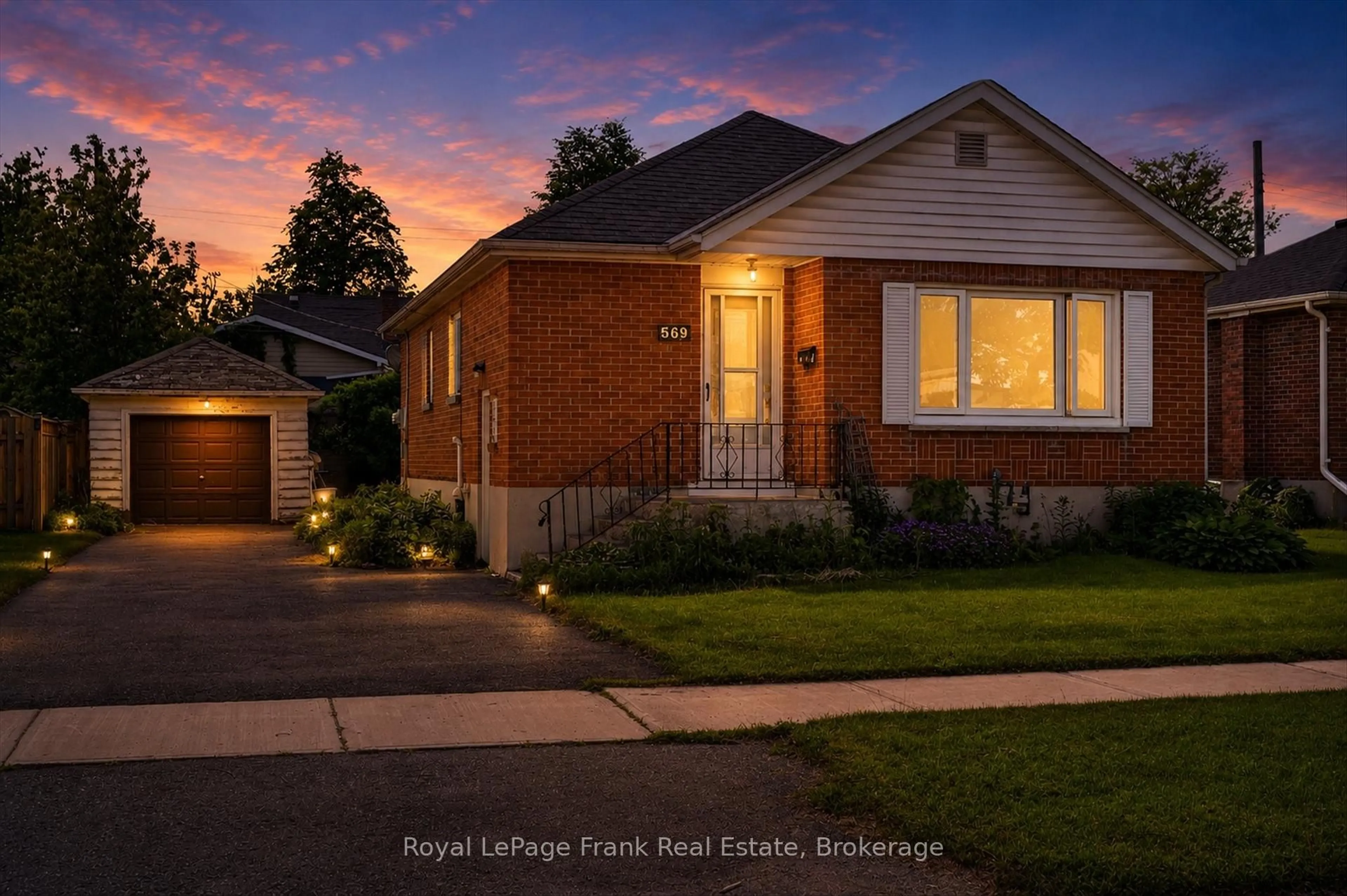 Home with brick exterior material, street for 569 Steele Ave, Peterborough Ontario K9J 5A2
