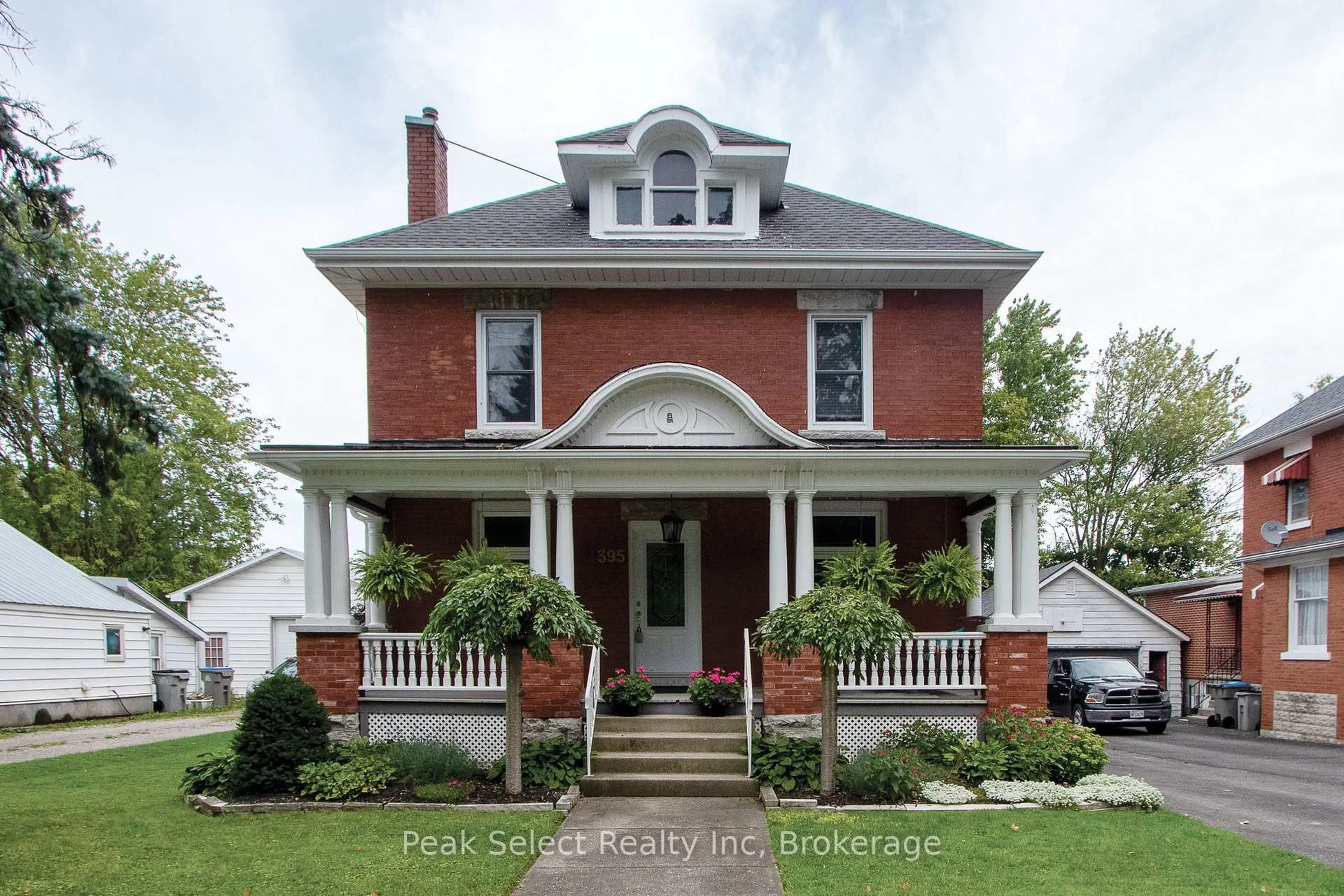 Home with brick exterior material, street for 395 QUEEN St, St. Marys Ontario N4X 1B1