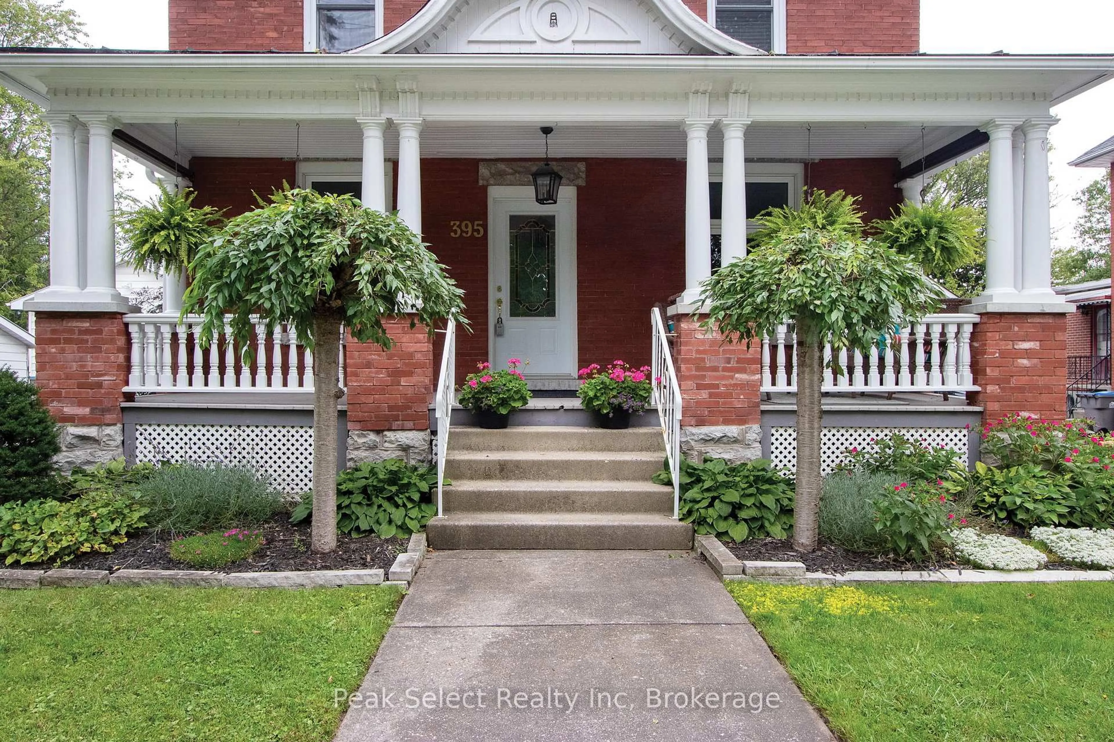 Home with brick exterior material, street for 395 QUEEN St, St. Marys Ontario N4X 1B1