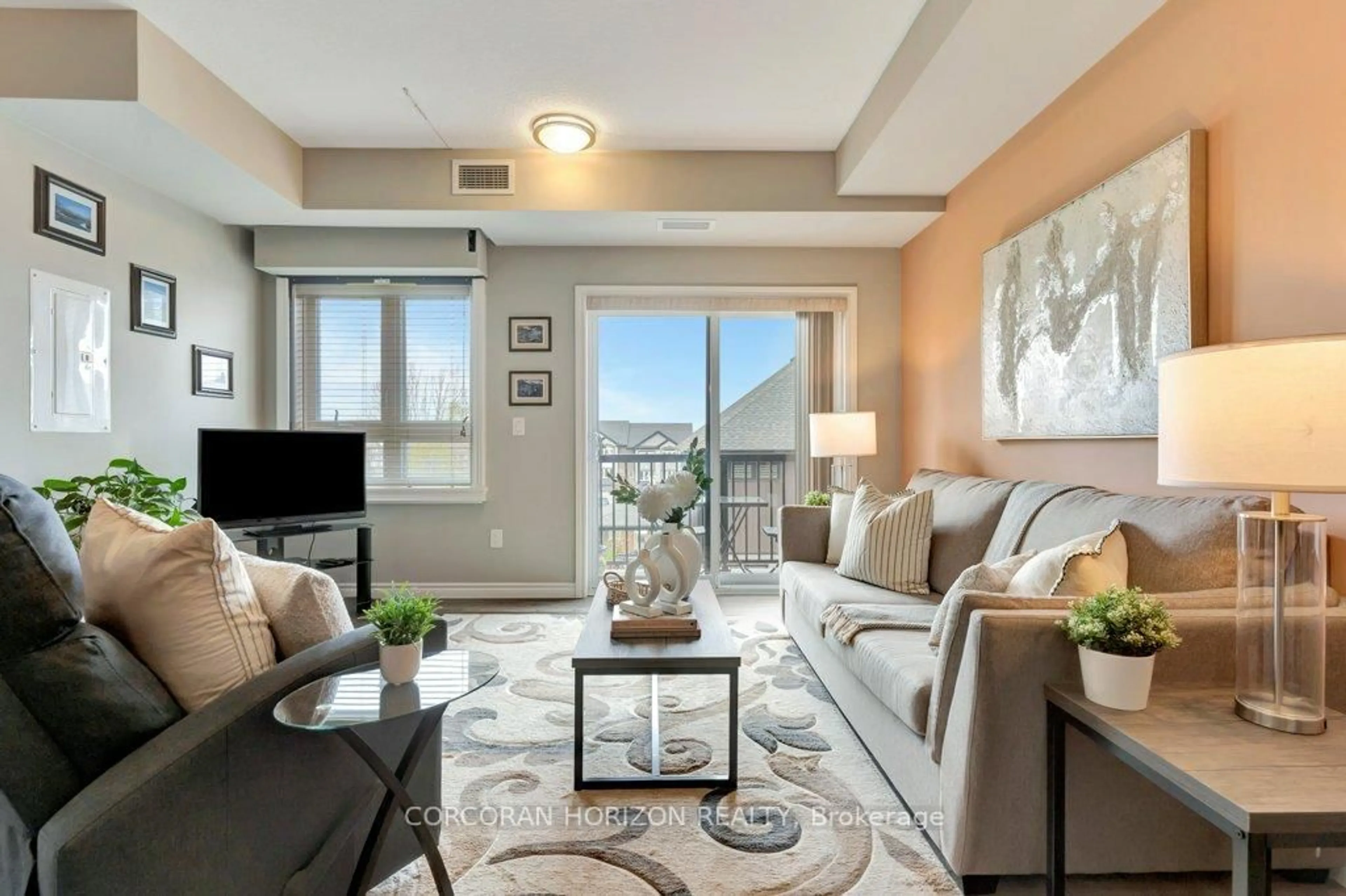 Living room with furniture, unknown for 408 Guelph Ave #209, Cambridge Ontario N3C 2V3