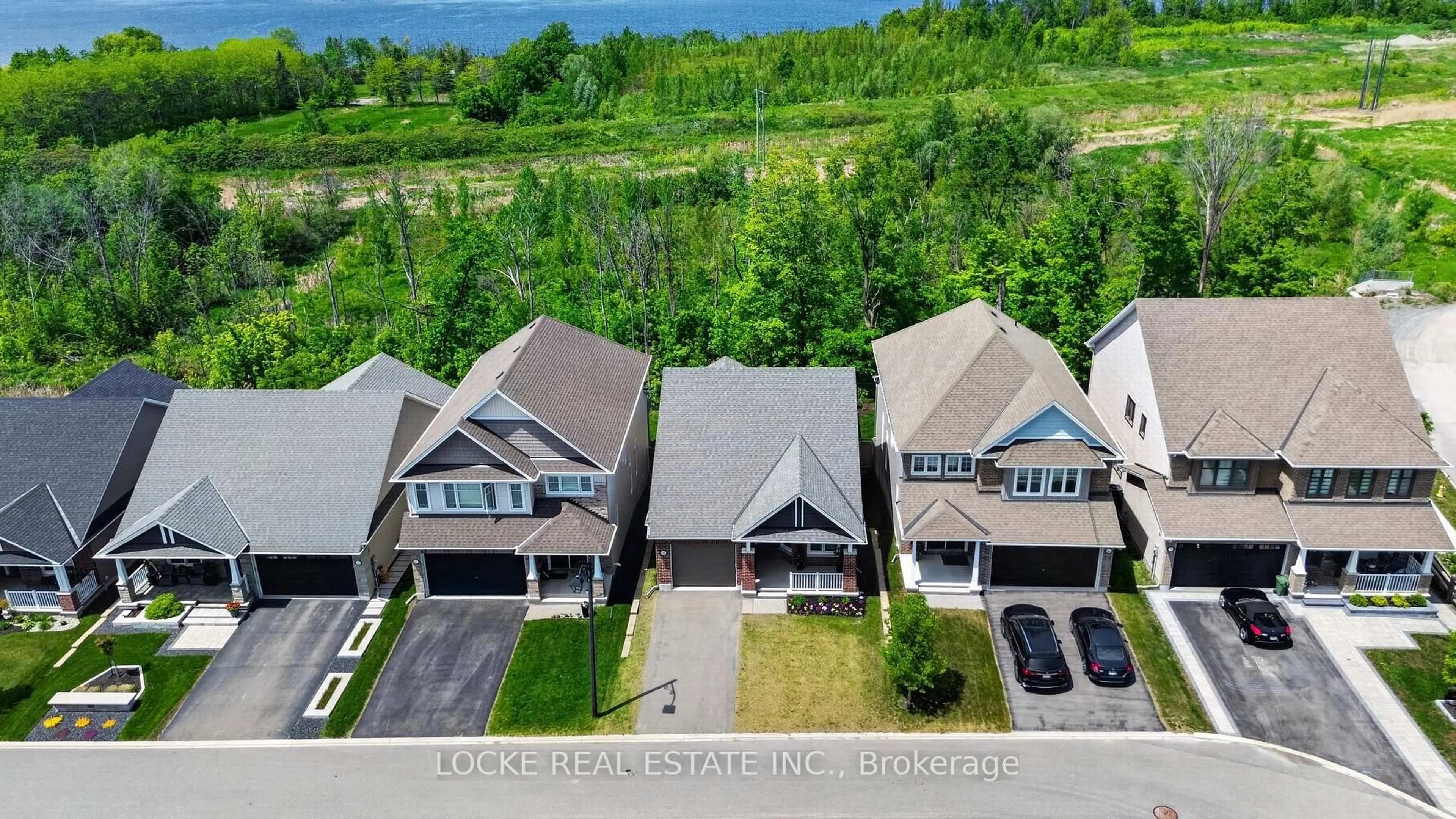 A pic from outside/outdoor area/front of a property/back of a property/a pic from drone, water/lake/river/ocean view for 639 Baie-Des-Castors St, Orleans Ontario K4A 1J4