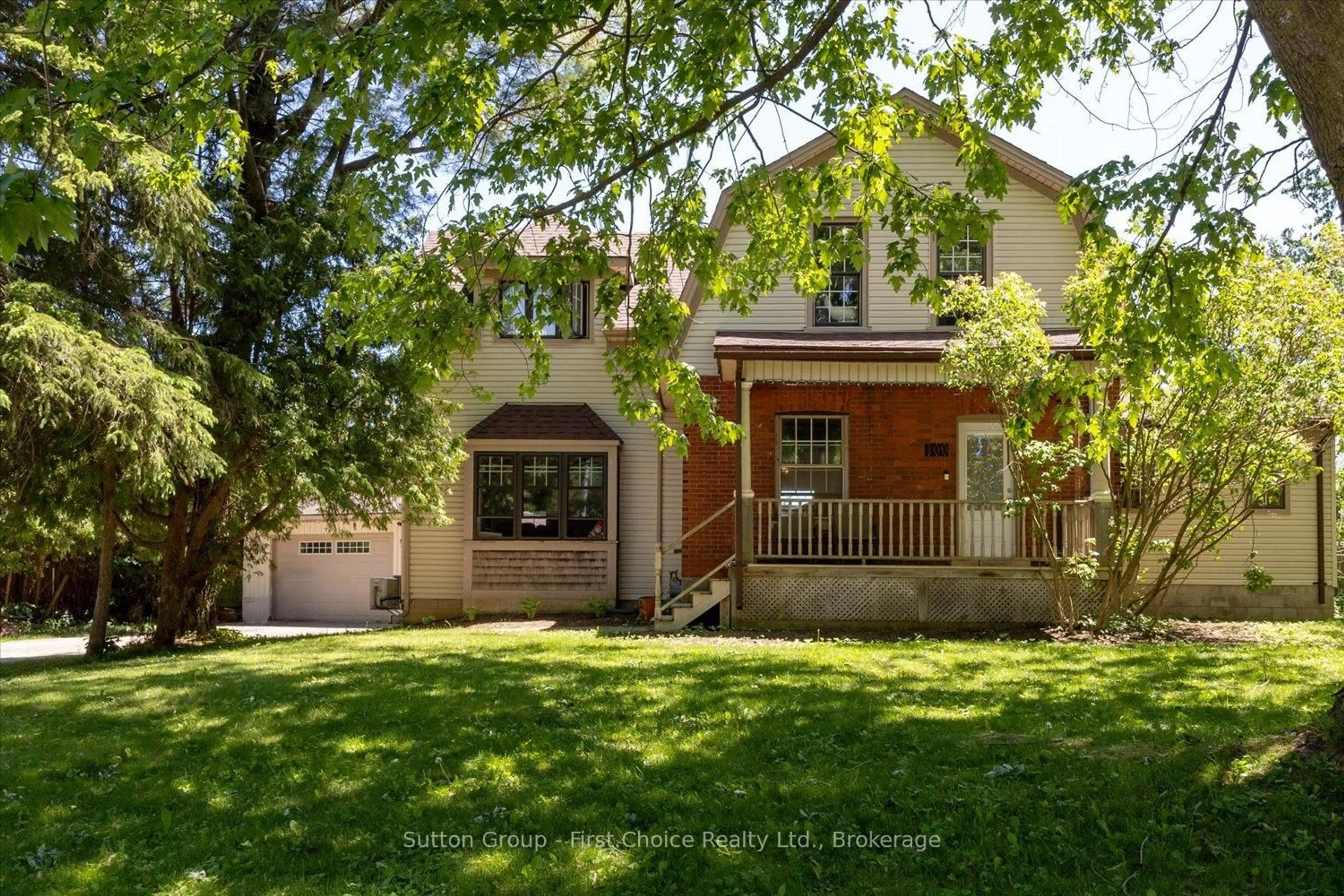 Home with brick exterior material, street for 409 Mornington St, Stratford Ontario N5A 5G7