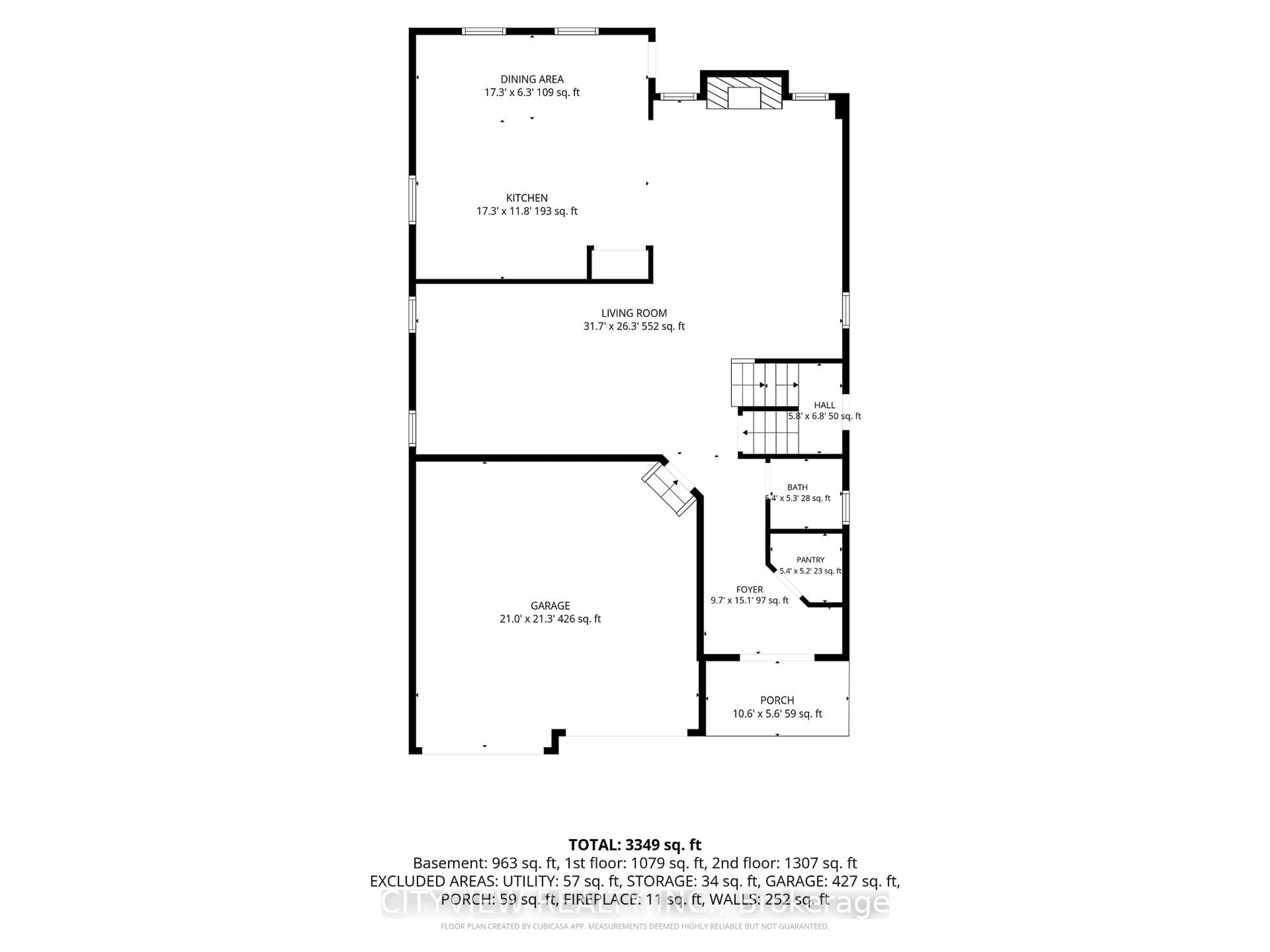Floor plan for 28 Hartfield St, Ingersoll Ontario N5C 0C4