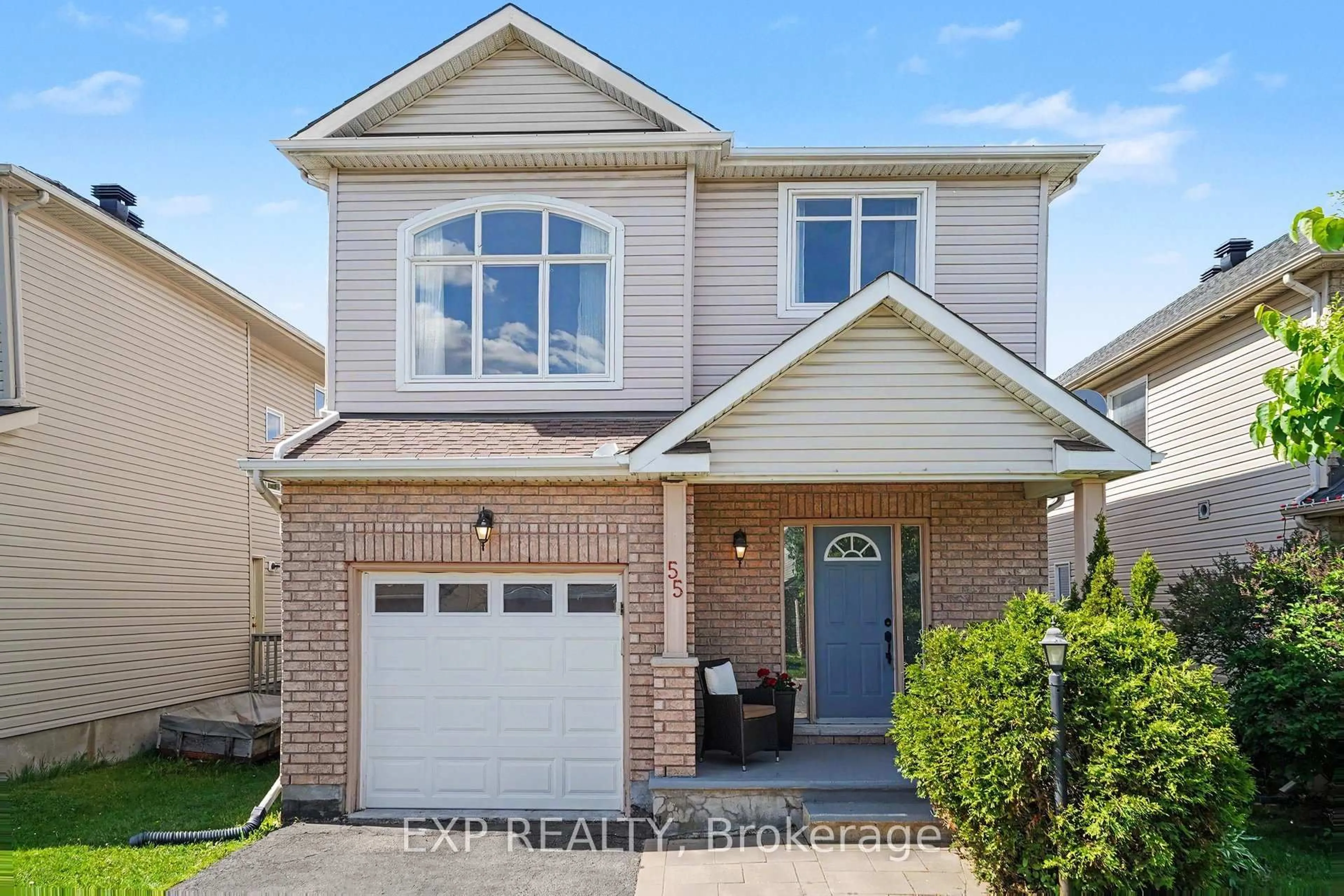Home with brick exterior material, street for 55 San Mateo Dr, Ottawa Ontario K2J 5H4