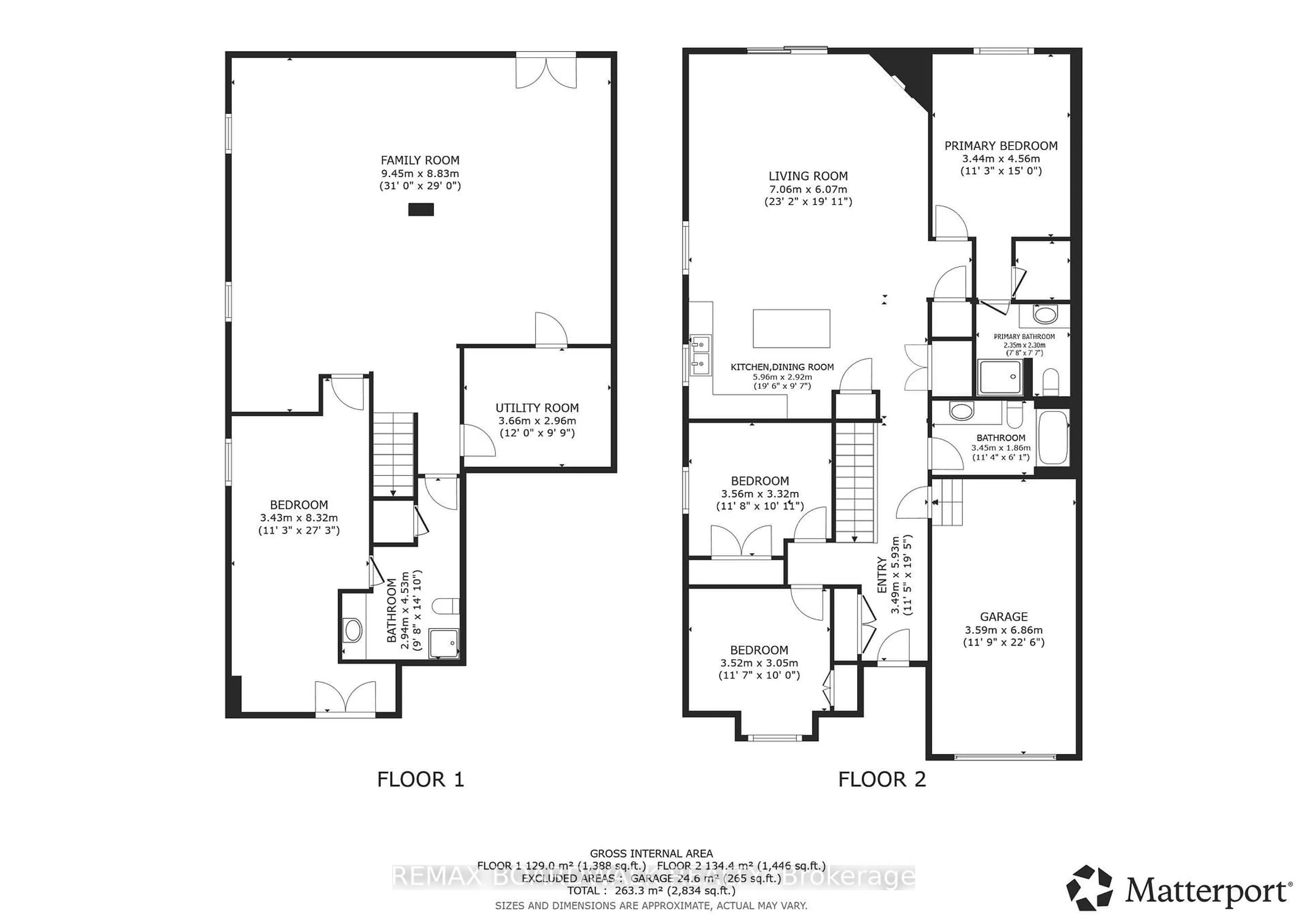 Floor plan for 1025 Aspen Dr, Brockville Ontario K6V 7G2