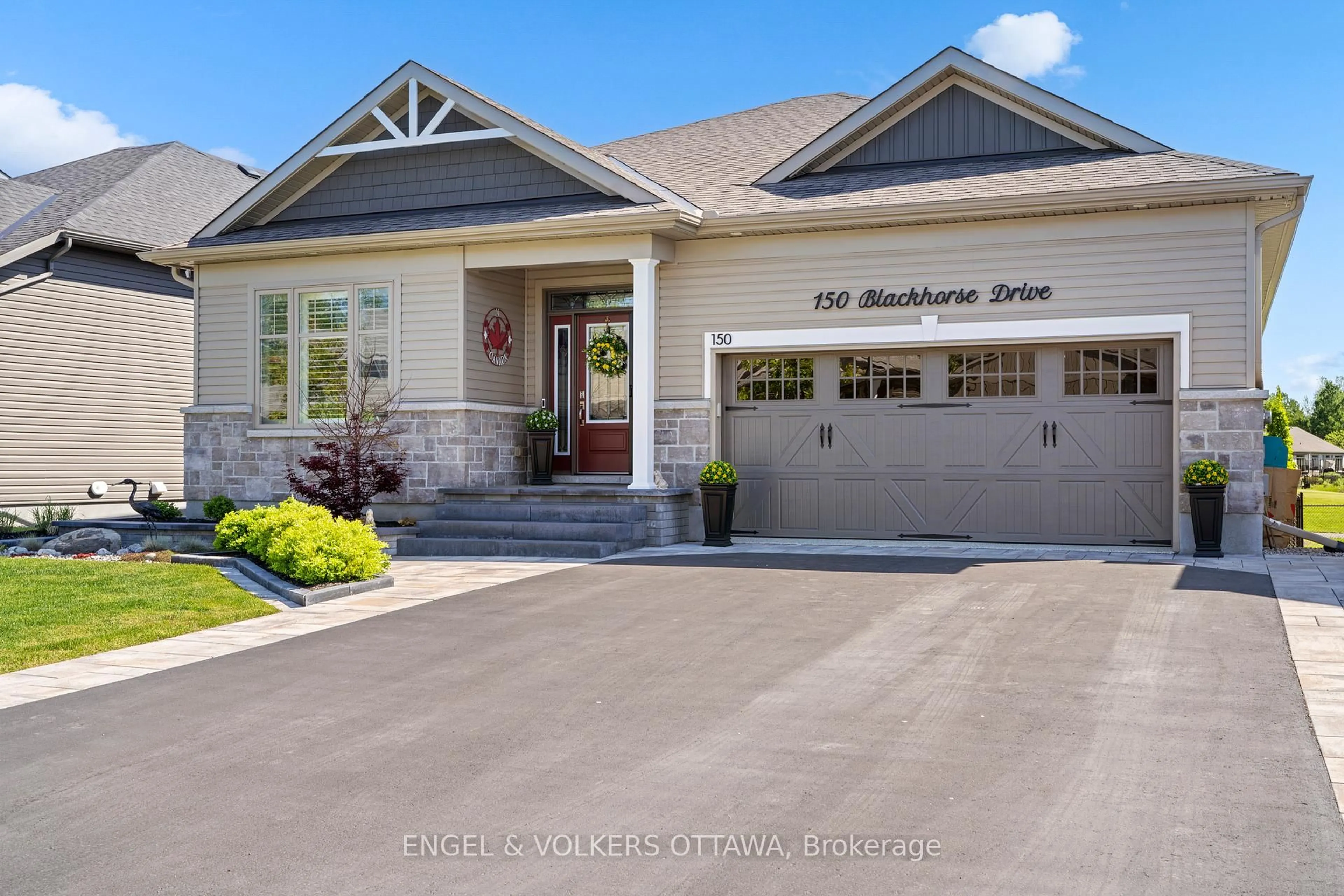 Home with brick exterior material, unknown for 150 Blackhorse Dr, North Grenville Ontario K0G 1J0