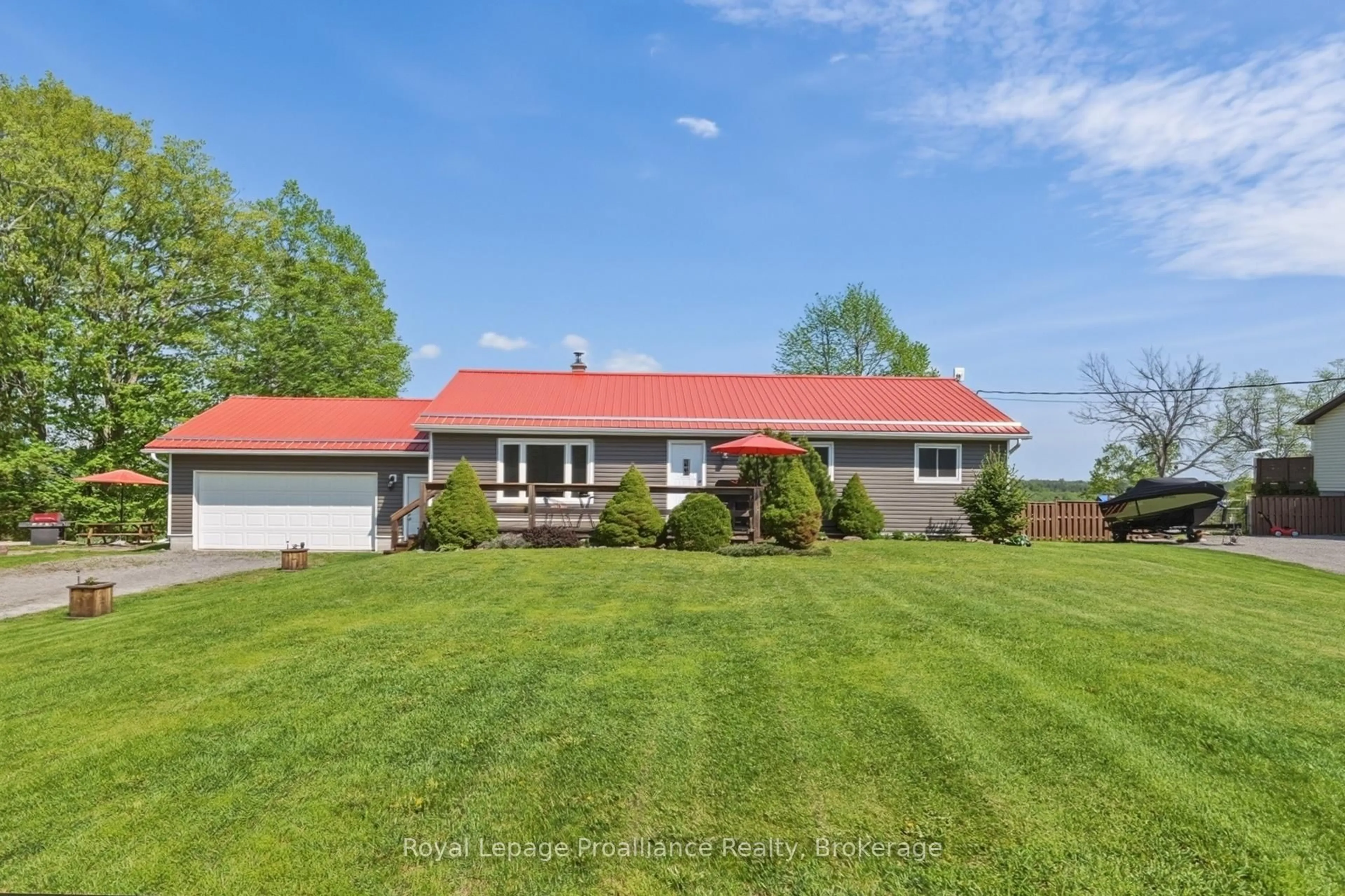 A pic from outside/outdoor area/front of a property/back of a property/a pic from drone, unknown for 539 Lahey Rd, Madoc Ontario K0K 2K0