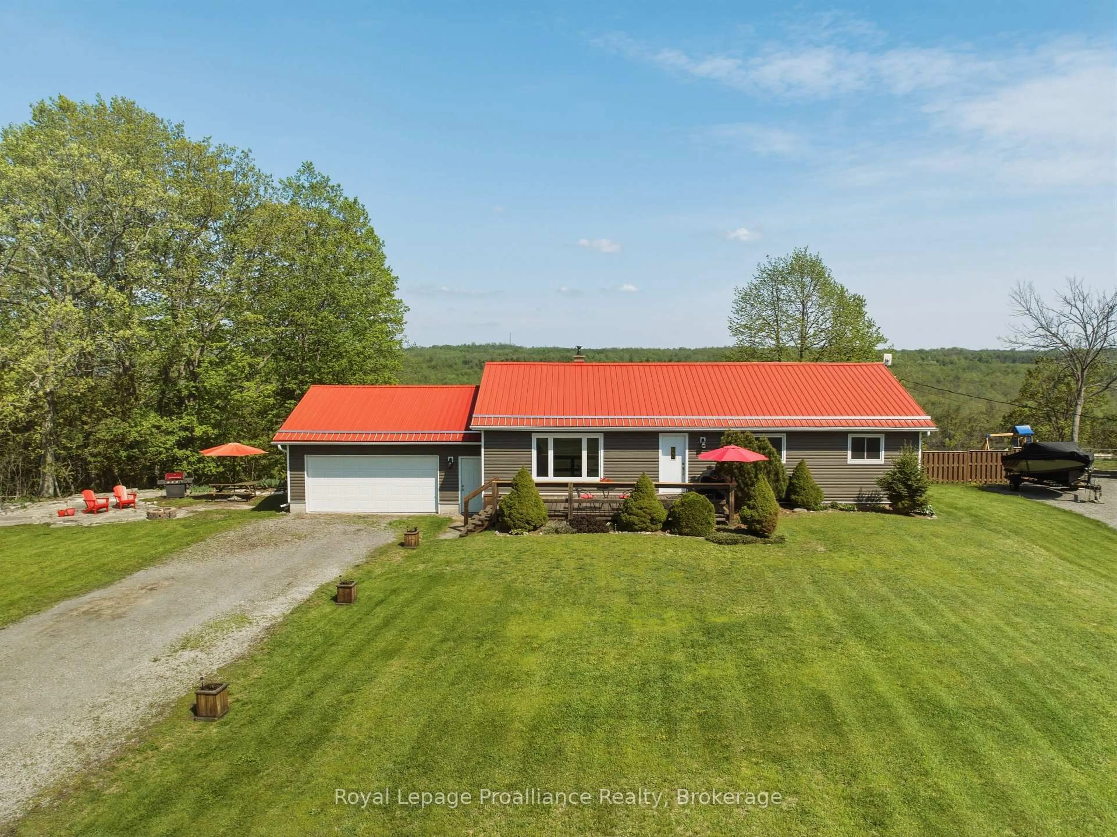 A pic from outside/outdoor area/front of a property/back of a property/a pic from drone, unknown for 539 Lahey Rd, Madoc Ontario K0K 2K0