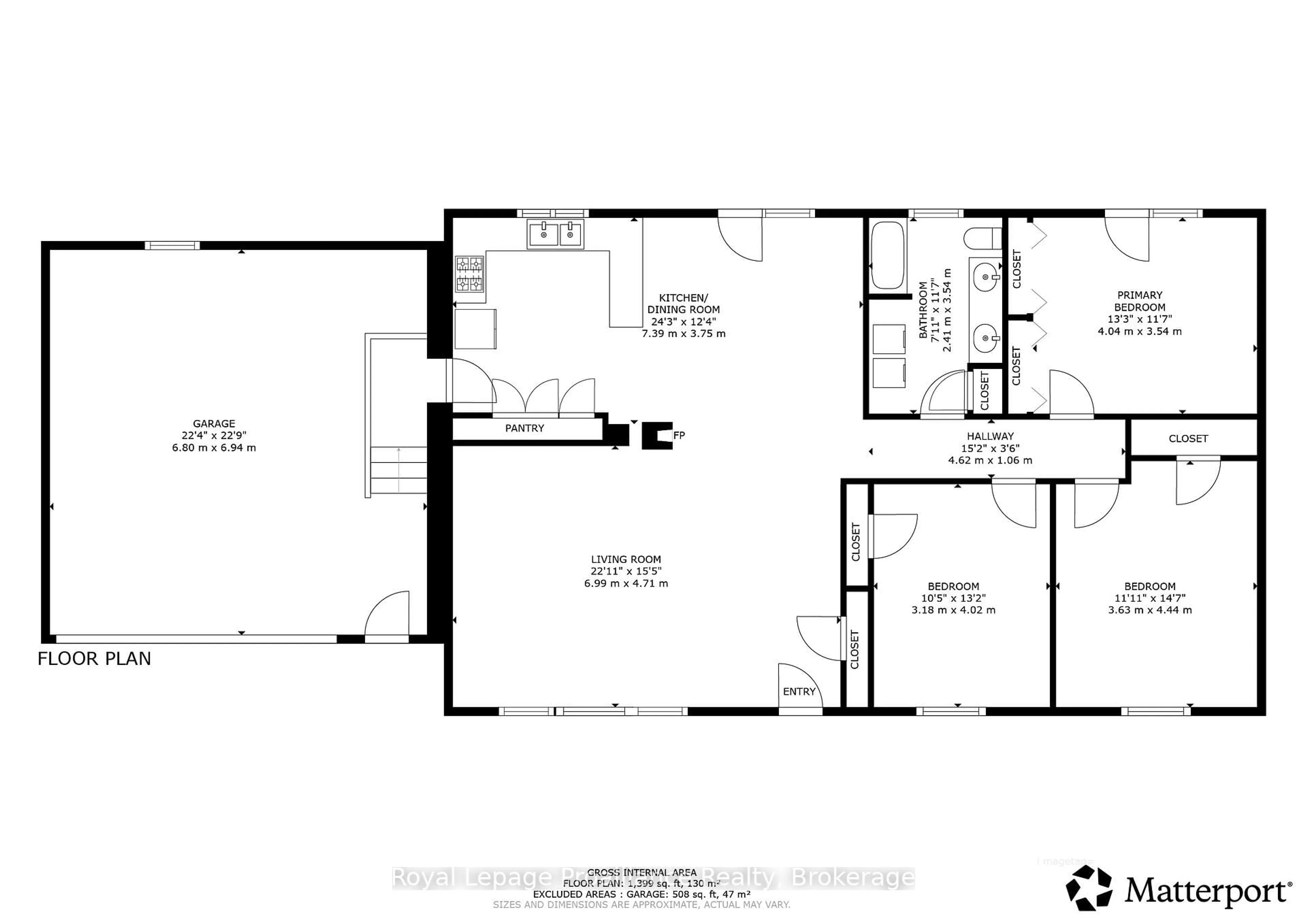 Floor plan for 539 Lahey Rd, Madoc Ontario K0K 2K0