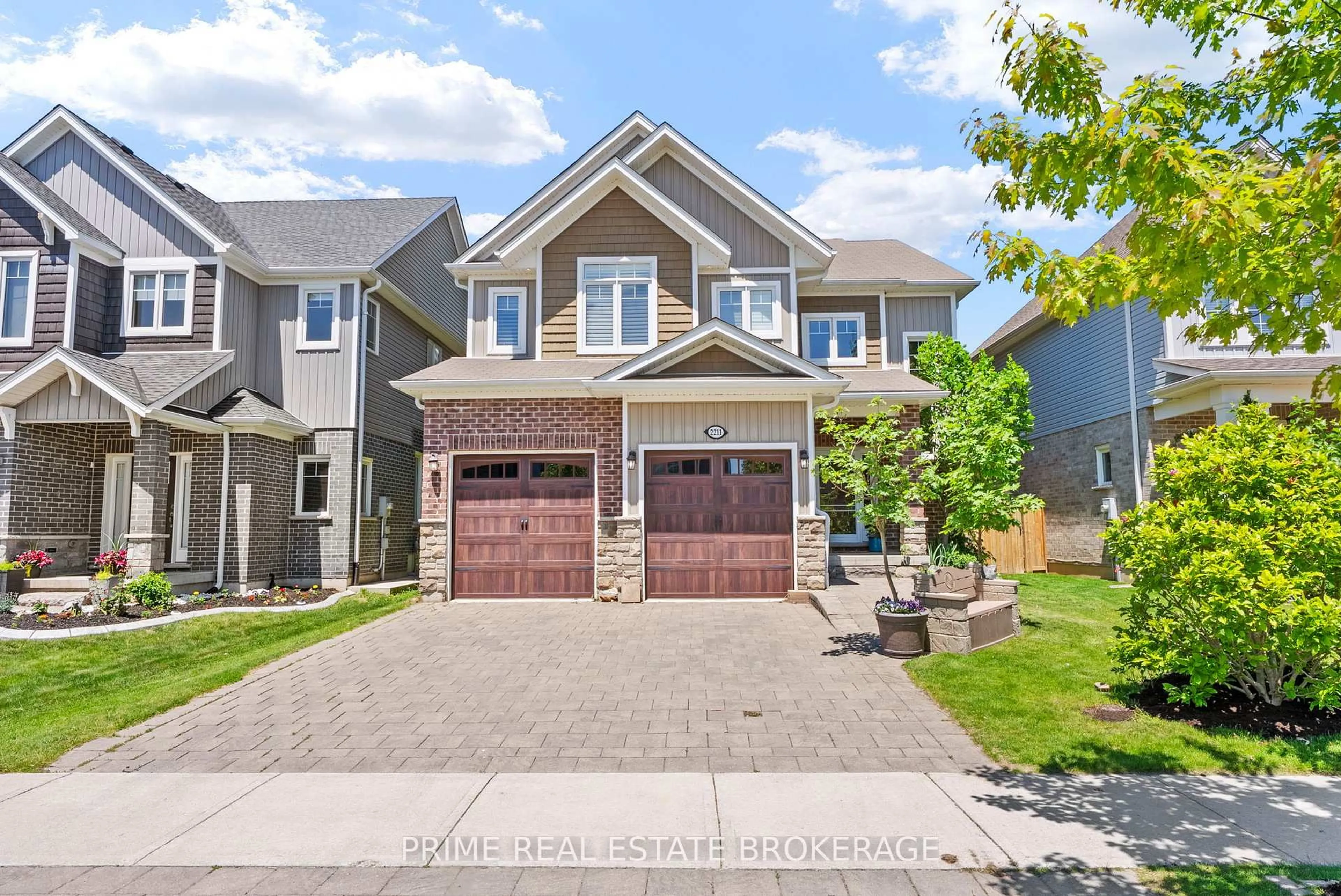 Home with brick exterior material, street for 2211 Springridge Dr, London North Ontario N5X 0M3