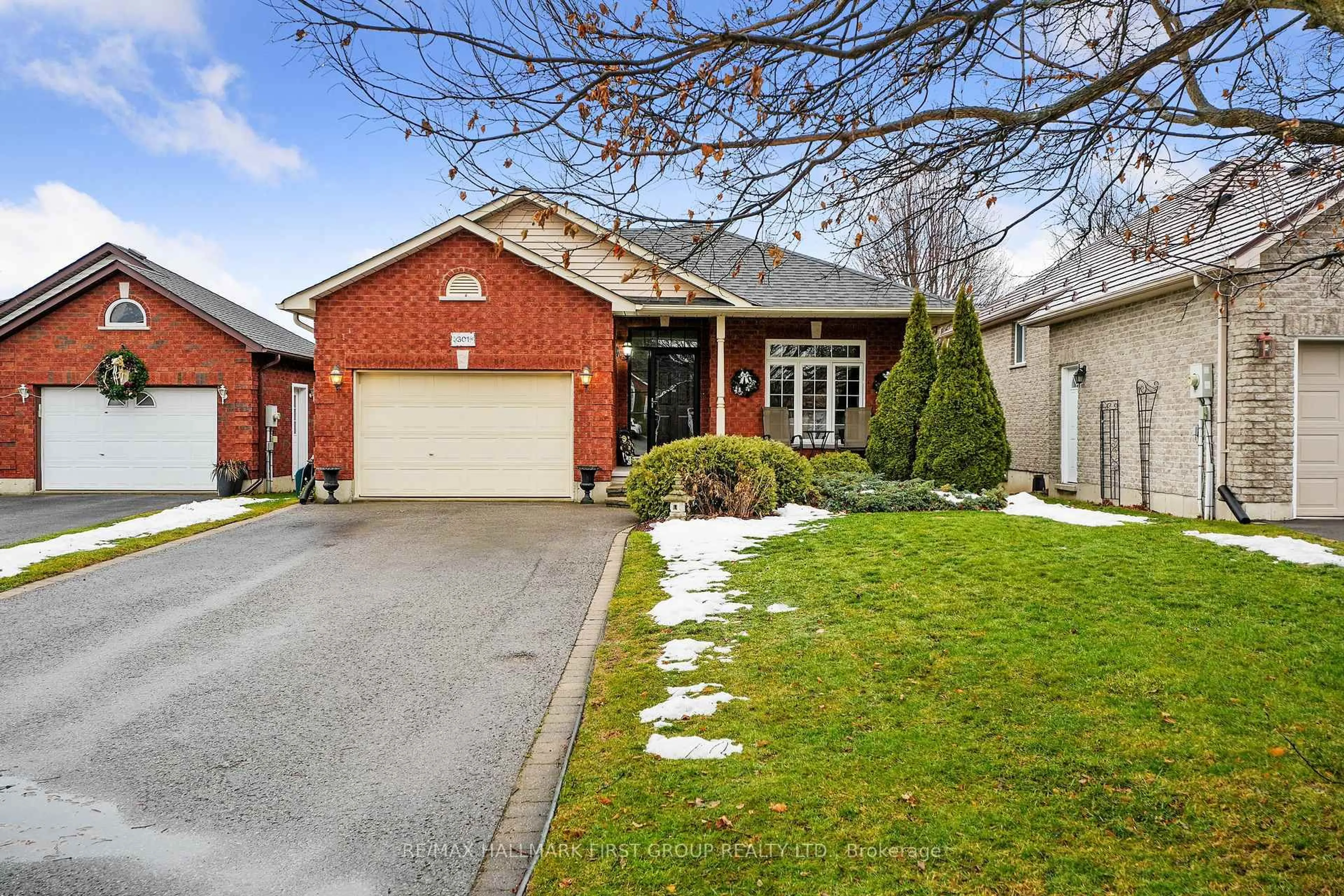 Home with brick exterior material, street for 301 Rockingham Crt, Cobourg Ontario K9A 5W3