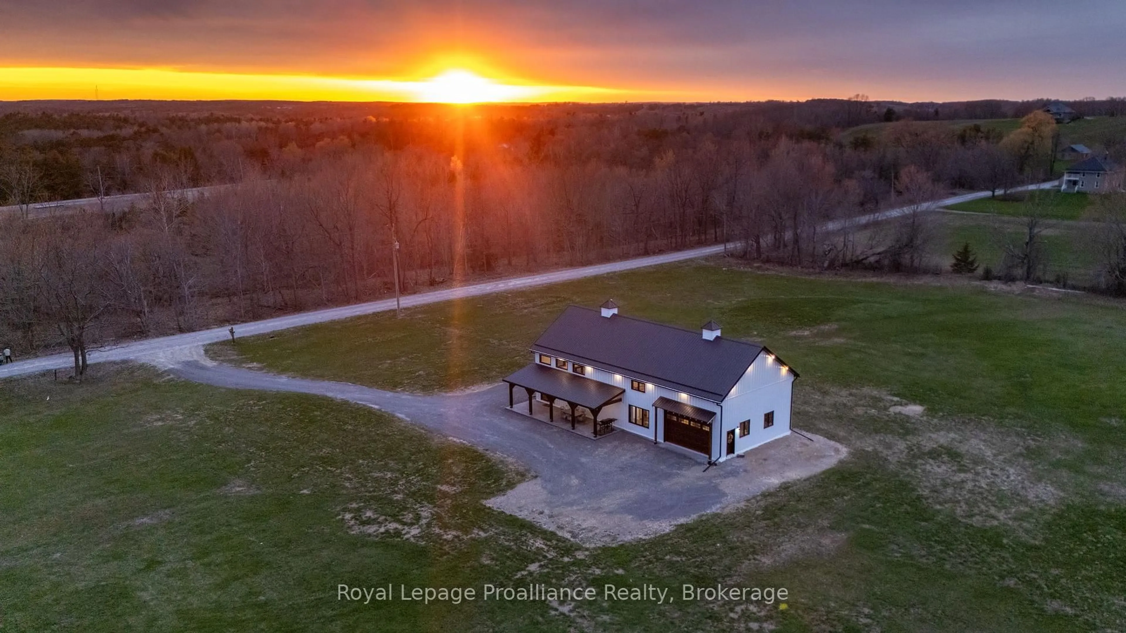 A pic from outside/outdoor area/front of a property/back of a property/a pic from drone, building for 375 Ventress Rd, Cramahe Ontario K0K 1H0
