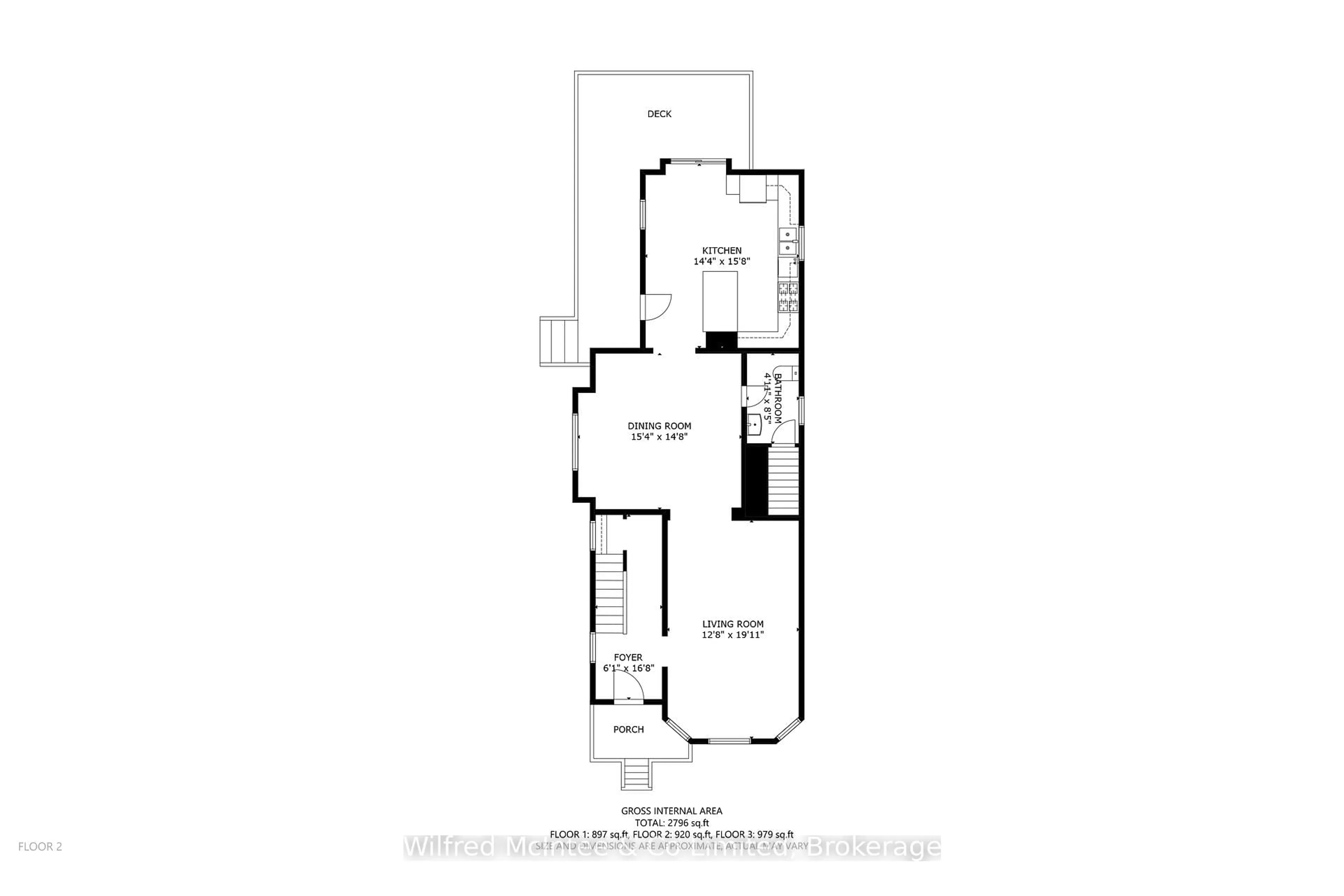 Floor plan for 74 ARTHUR St, Minto Ontario N0G 1Z0