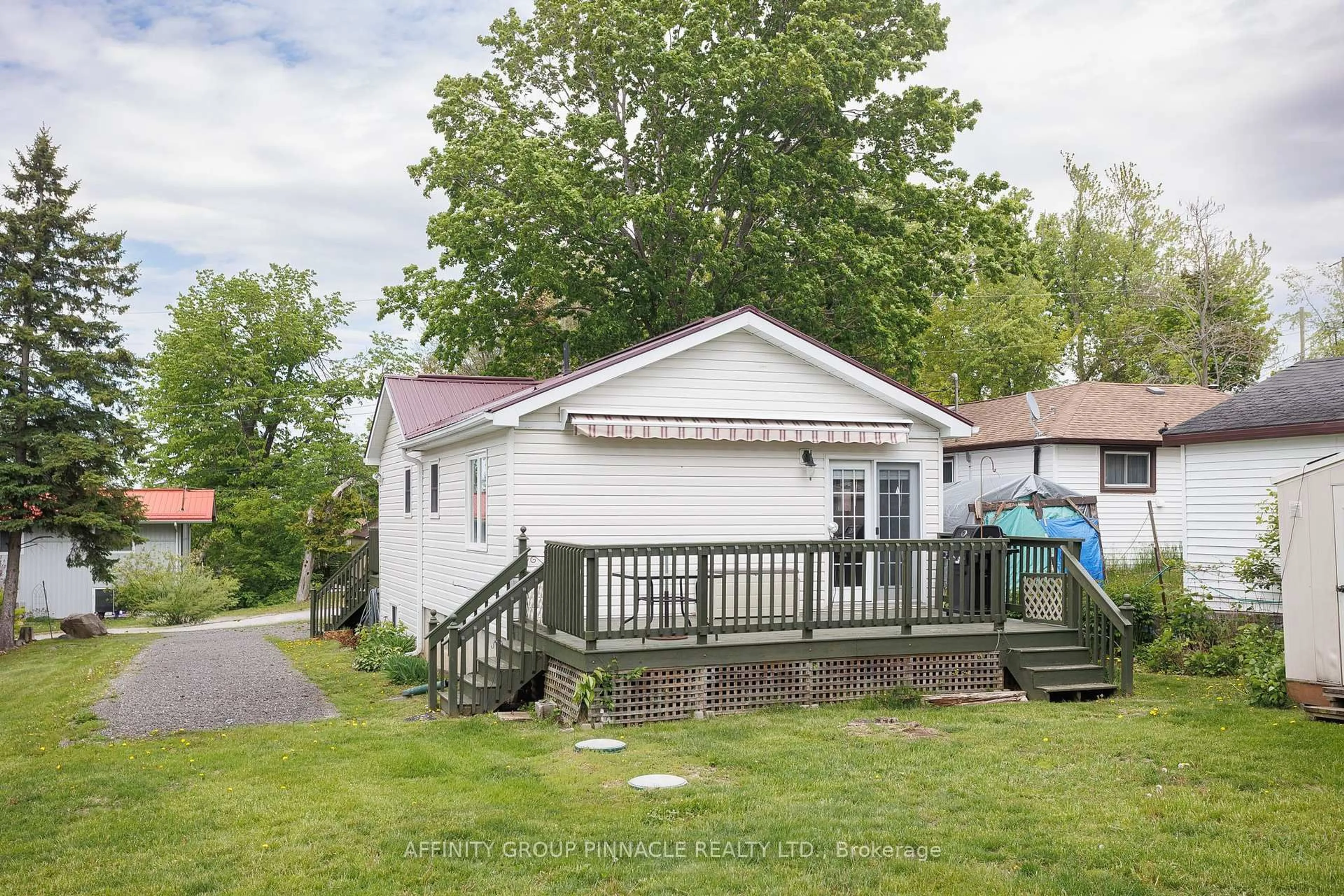 A pic from outside/outdoor area/front of a property/back of a property/a pic from drone, street for 5 Fawn St, Kawartha Lakes Ontario K0M 1L0