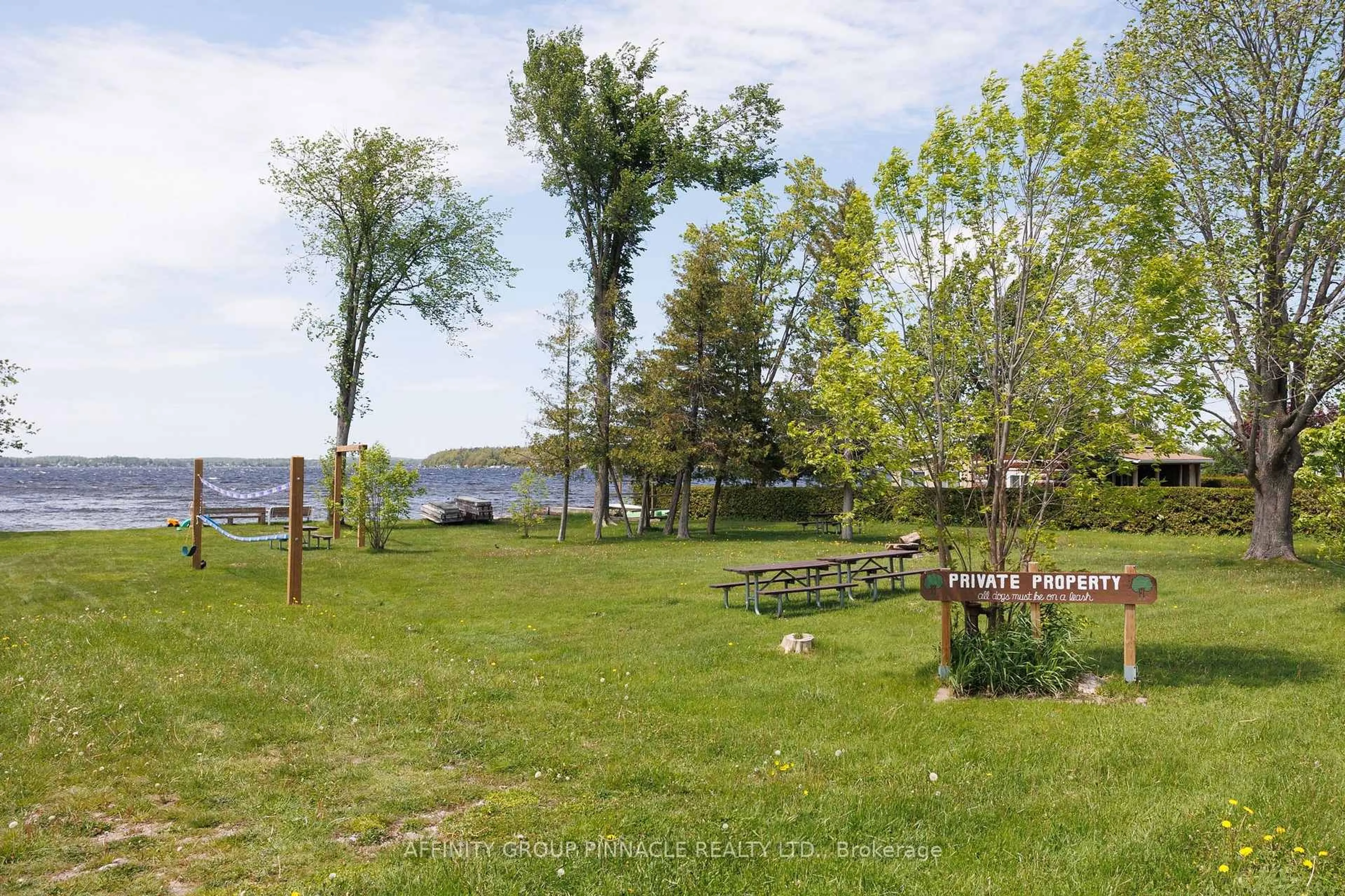 Patio, water/lake/river/ocean view for 5 Fawn St, Kawartha Lakes Ontario K0M 1L0