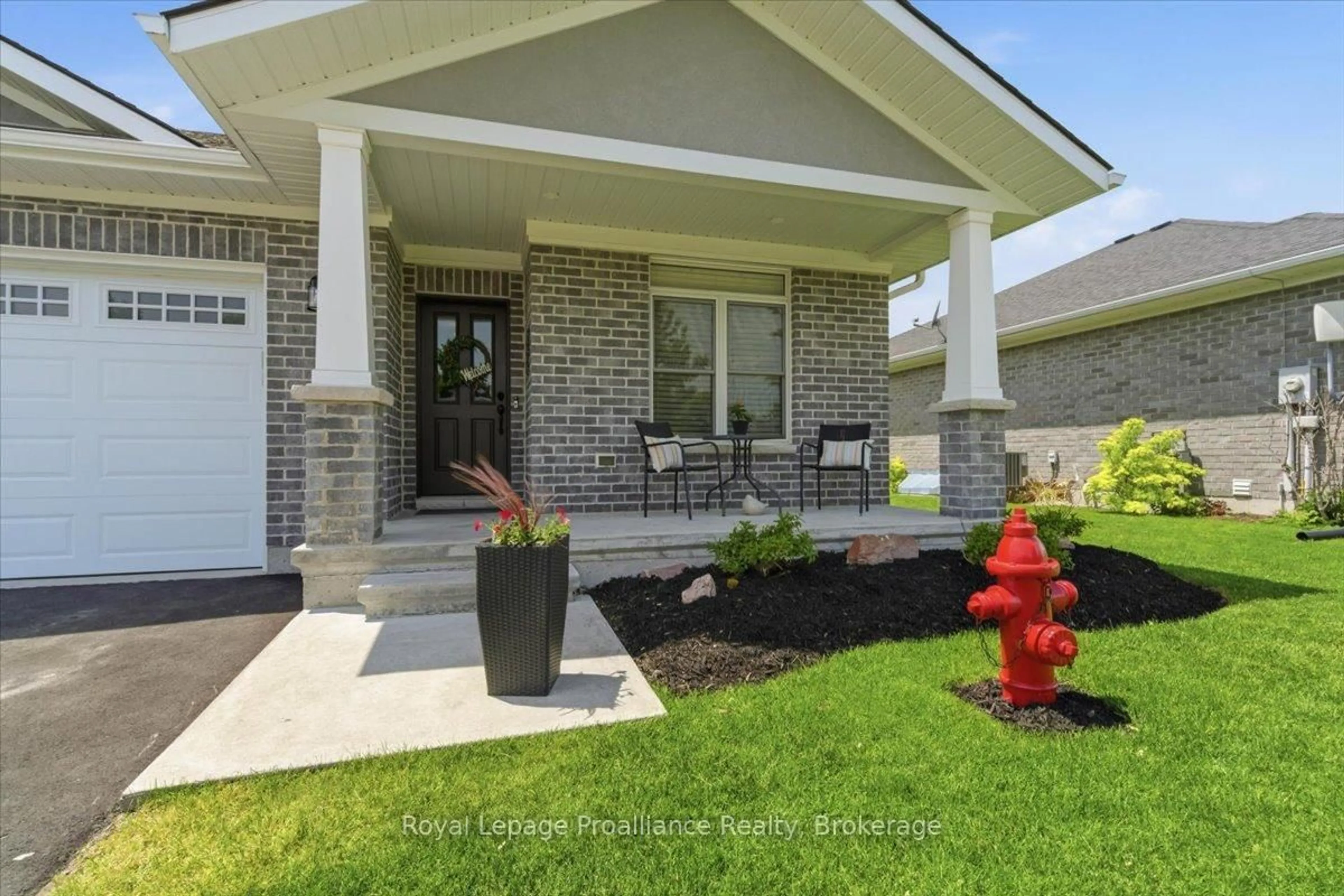 Home with brick exterior material, street for 7 Berwick St, Stirling Ontario K0K 3E0