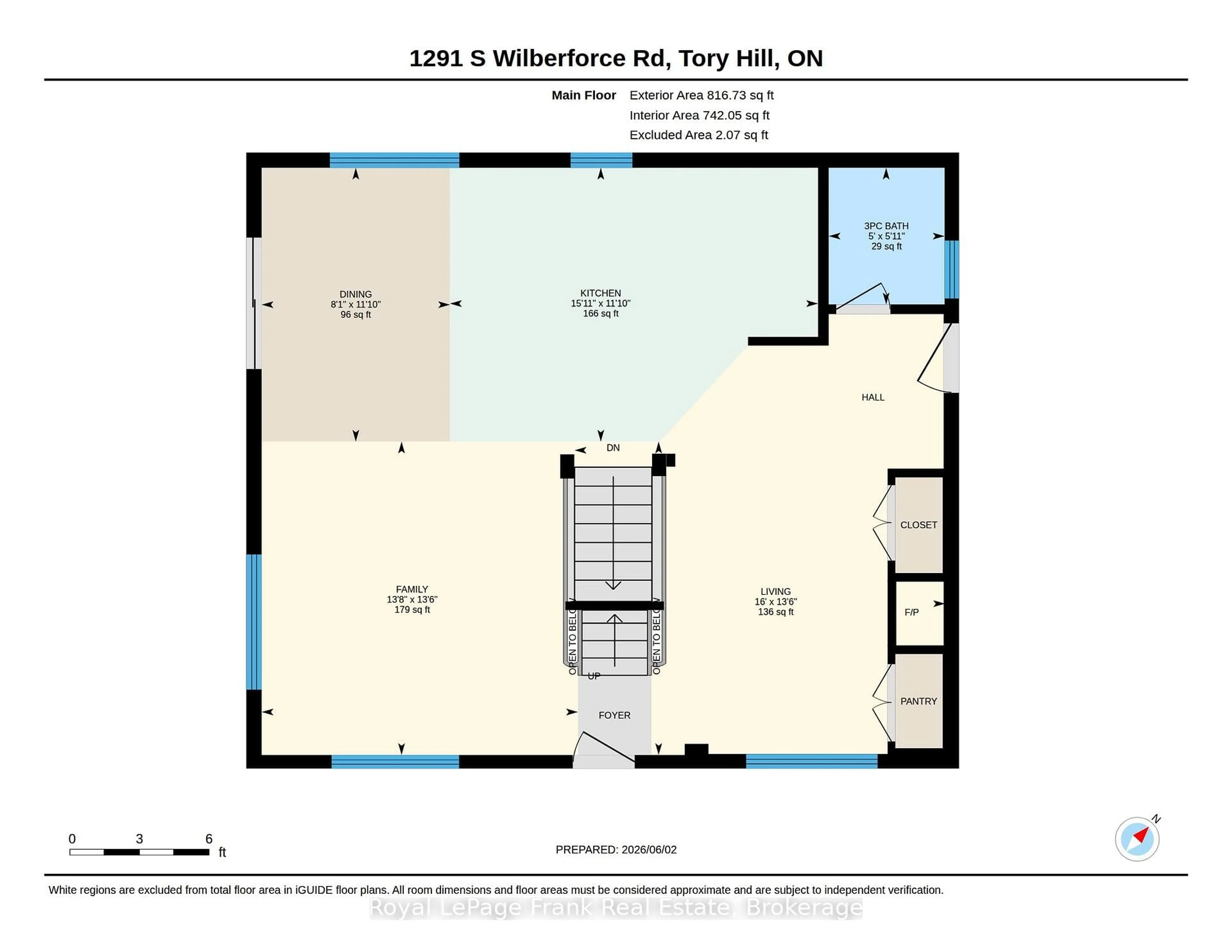 Floor plan for 1291 South Wilberforce Rd, Highlands East Ontario K0L 2Y0