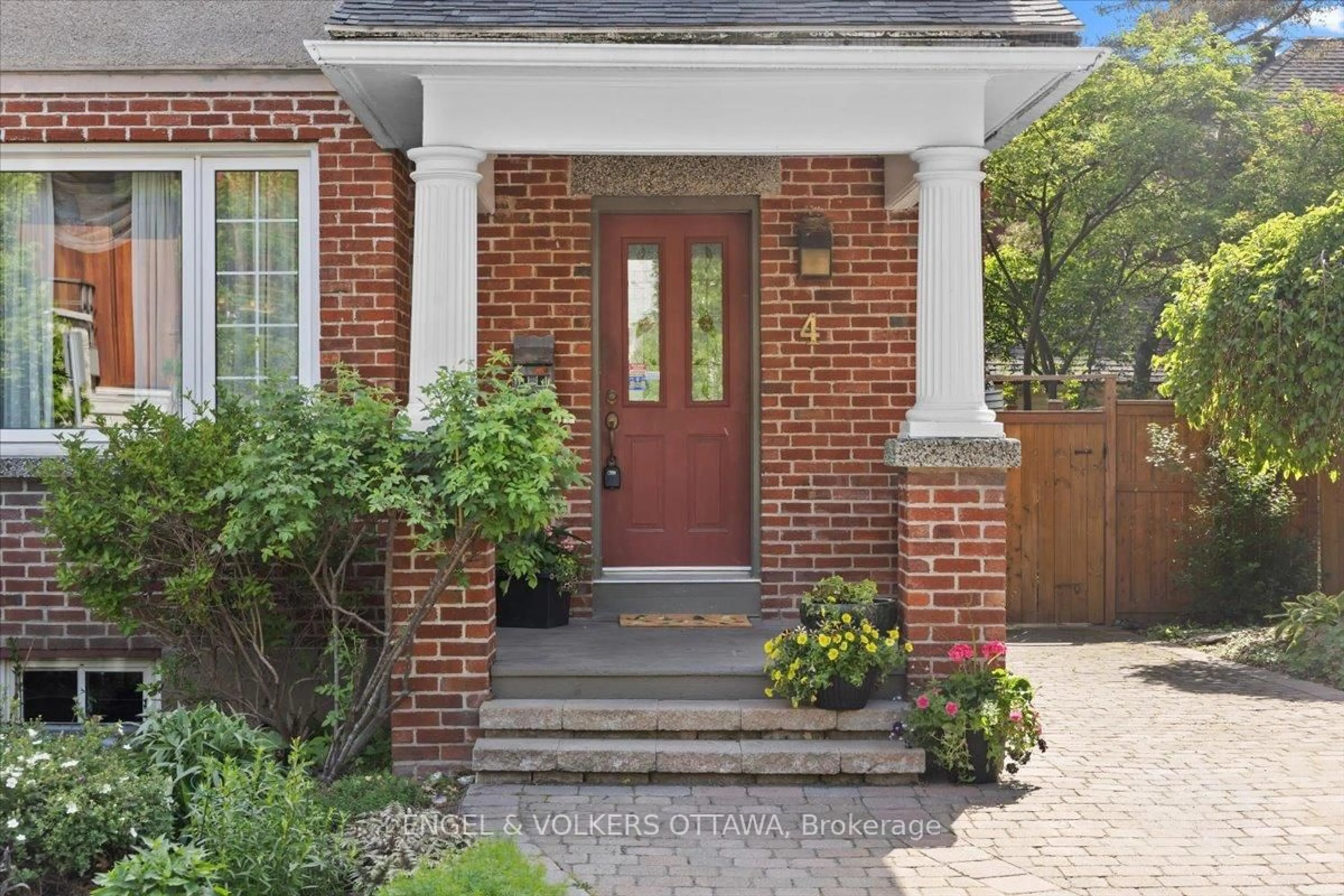 Home with brick exterior material, street for 4 Allan Pl, Ottawa Ontario K1S 3T1