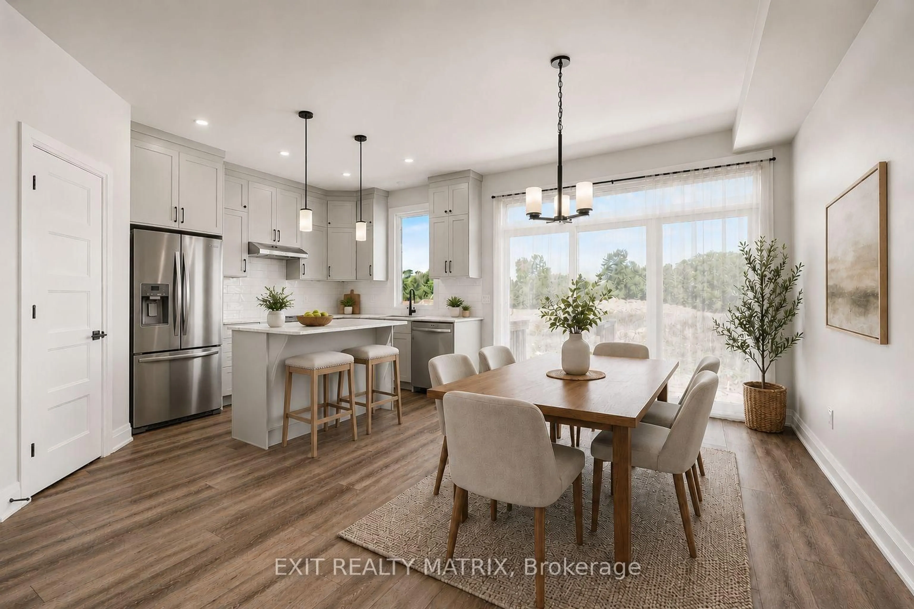 Open concept kitchen, unknown for 537 Regina St, Russell Ontario K0A 1W0