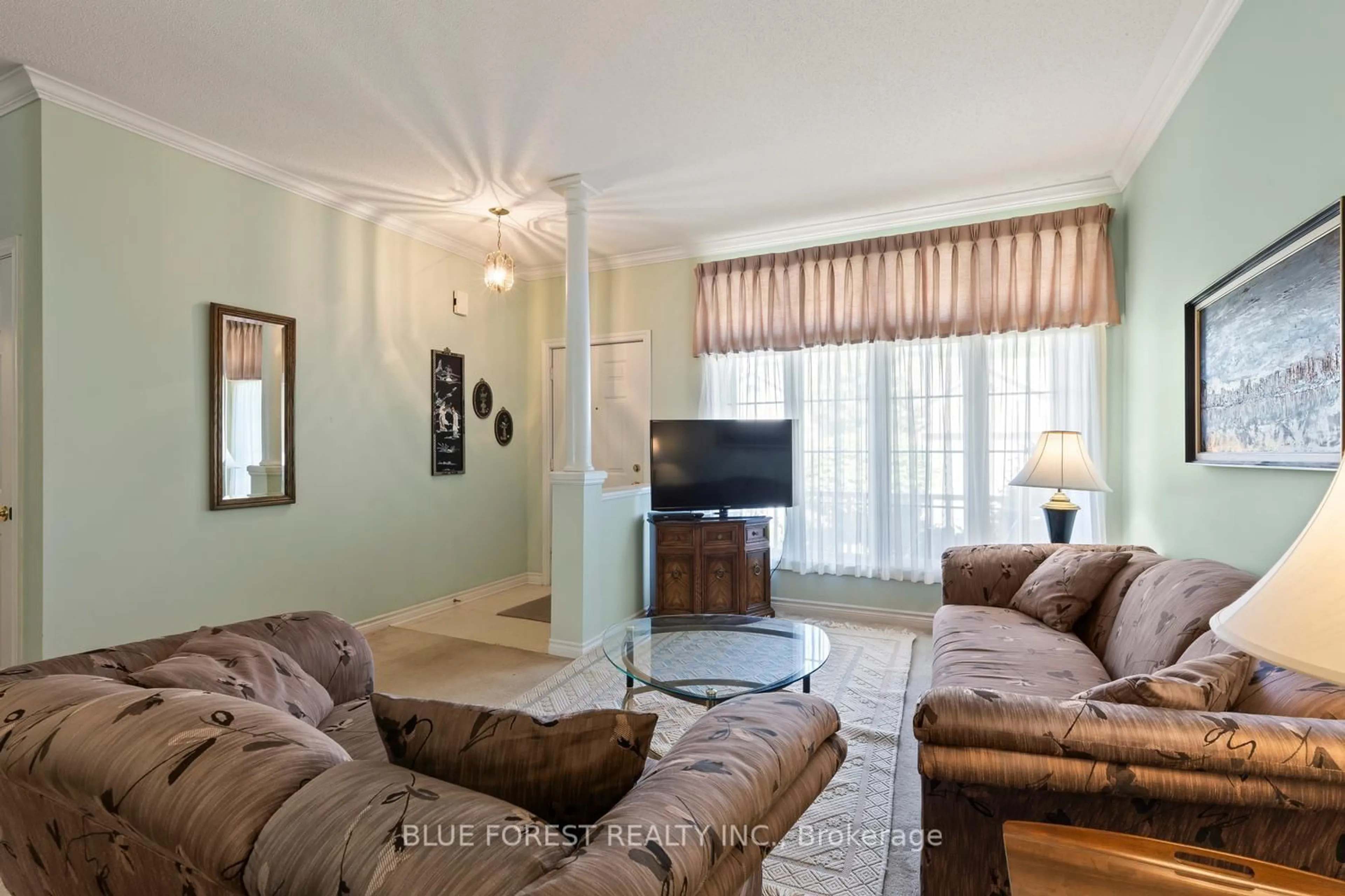 Living room with furniture, unknown for 7 Cadeau Terr #29, London South Ontario N6K 4S8