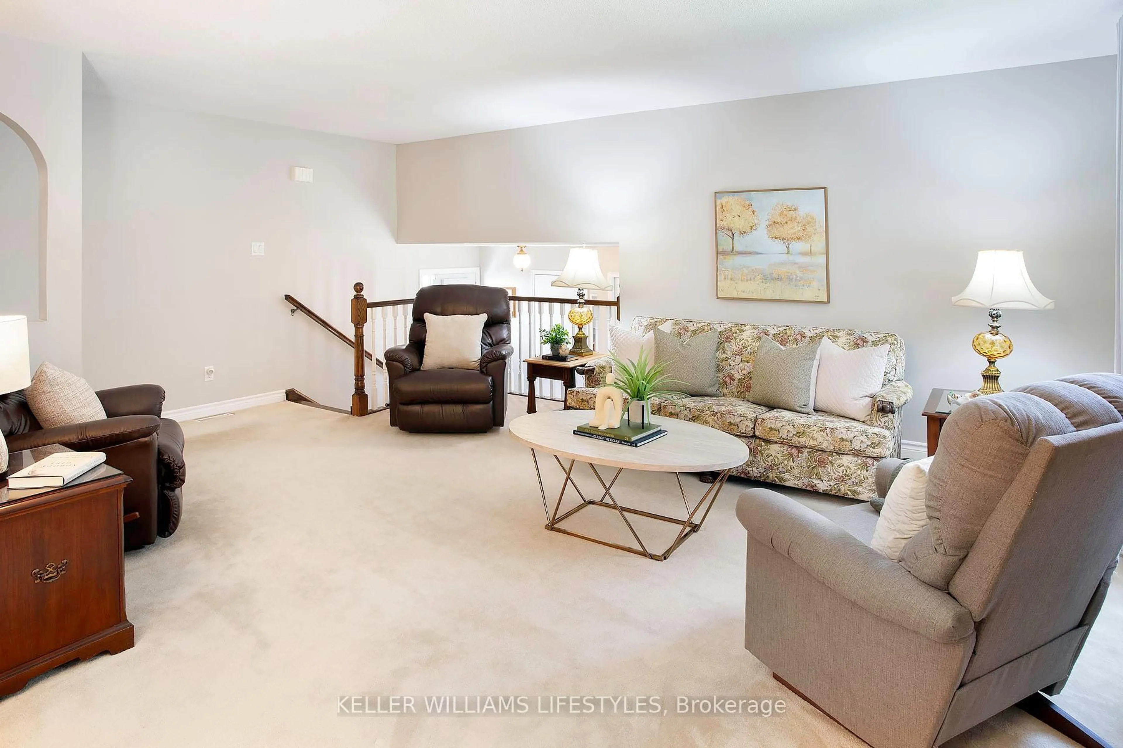 Living room with furniture, unknown for 128 Clarendon Cres, London South Ontario N6C 5B8