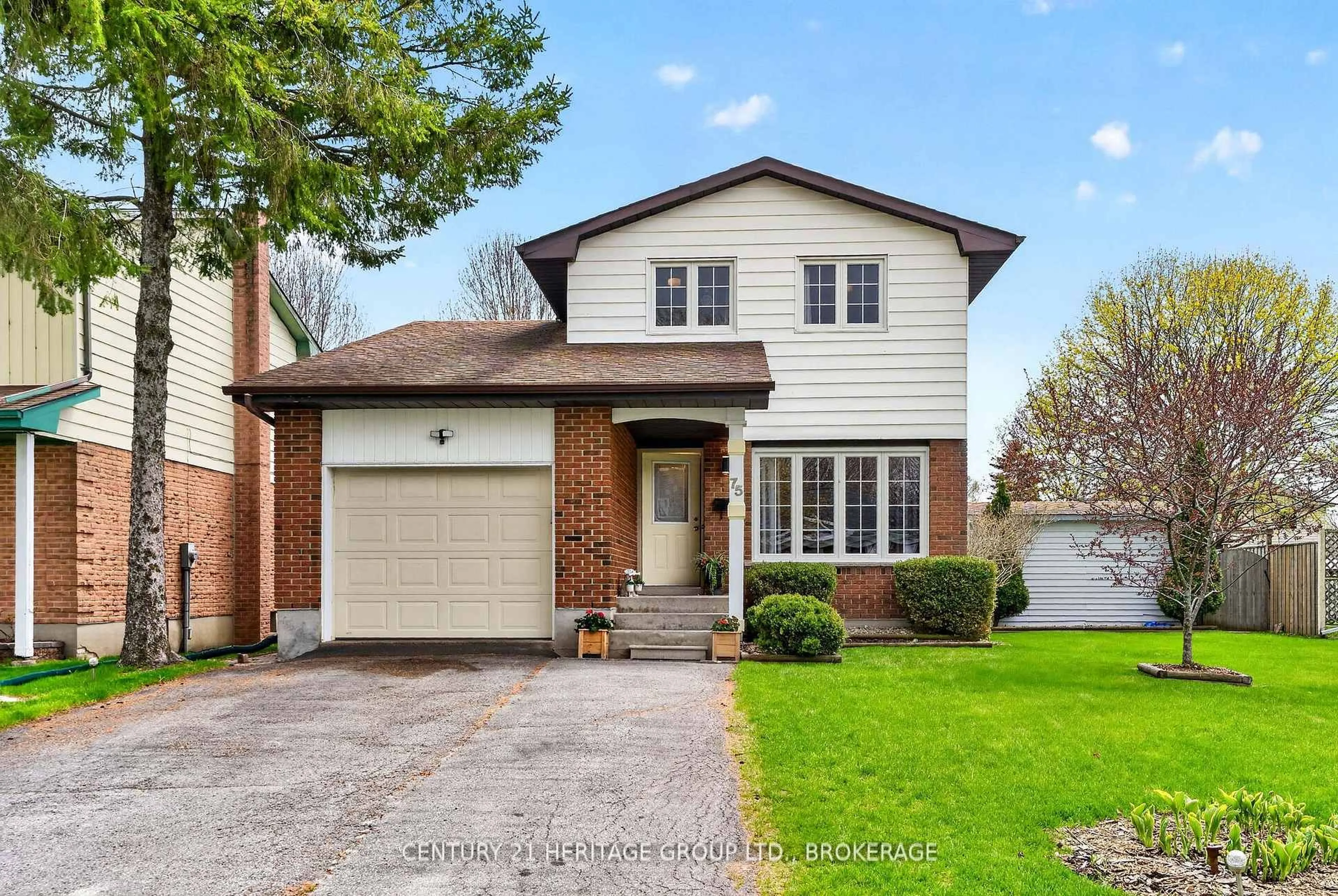 Home with brick exterior material, street for 75 Mortensen Dr, Loyalist Ontario K7N 1W2