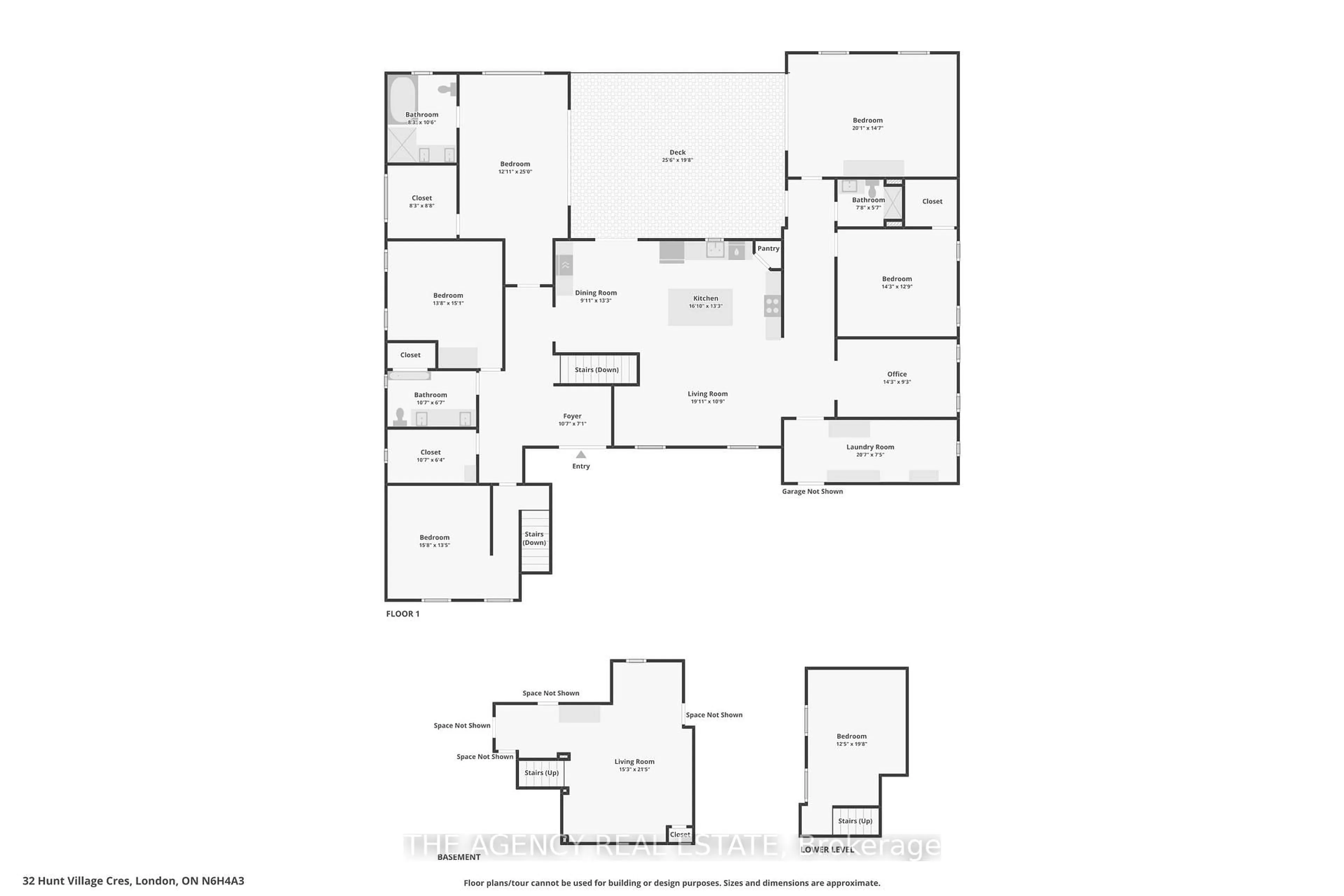 Floor plan for 32 Hunt Village Cres, London North Ontario N6H 4A3