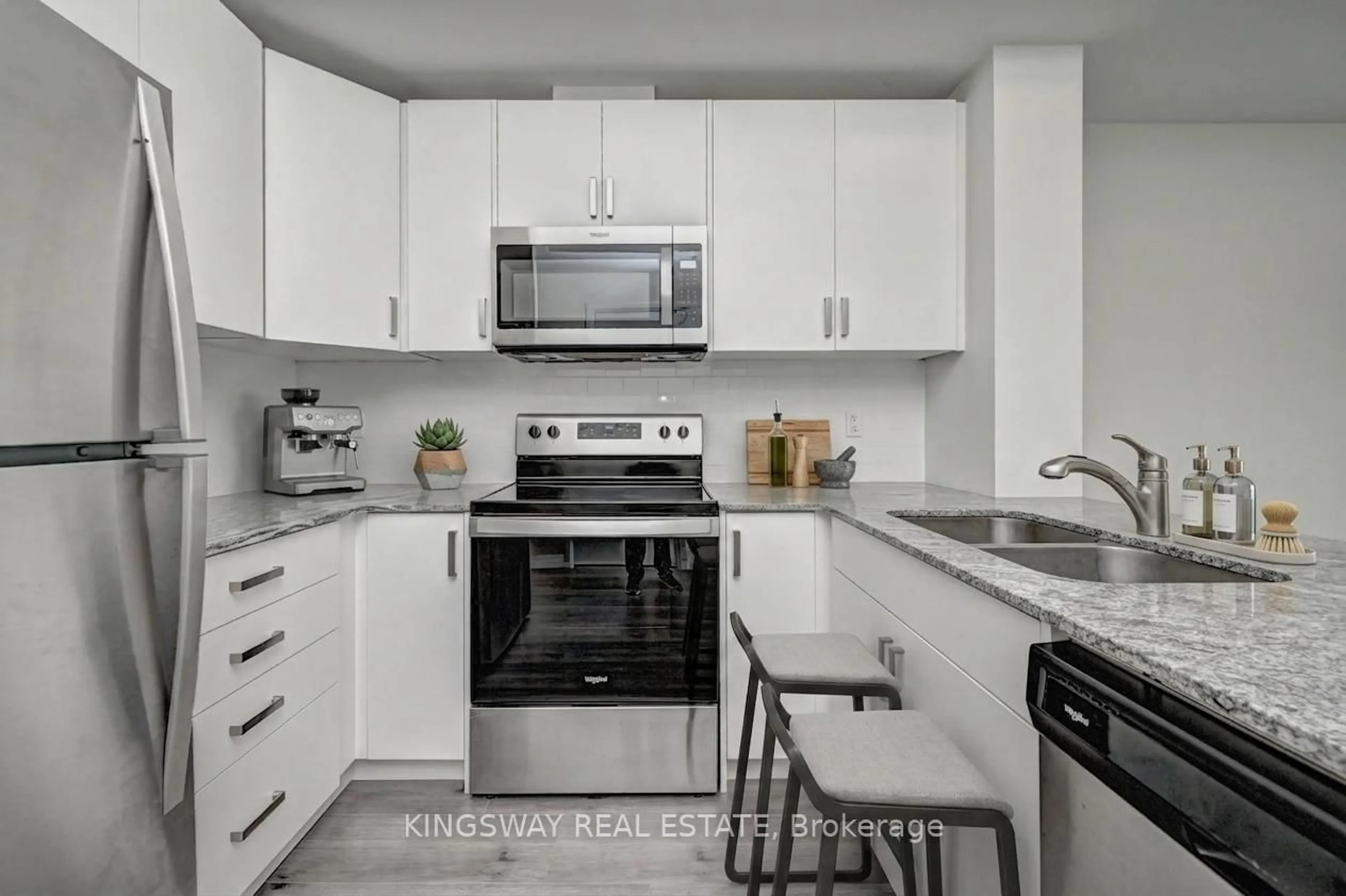 Standard kitchen, unknown for 60 Charles St #801, Kitchener Ontario N2G 0C9