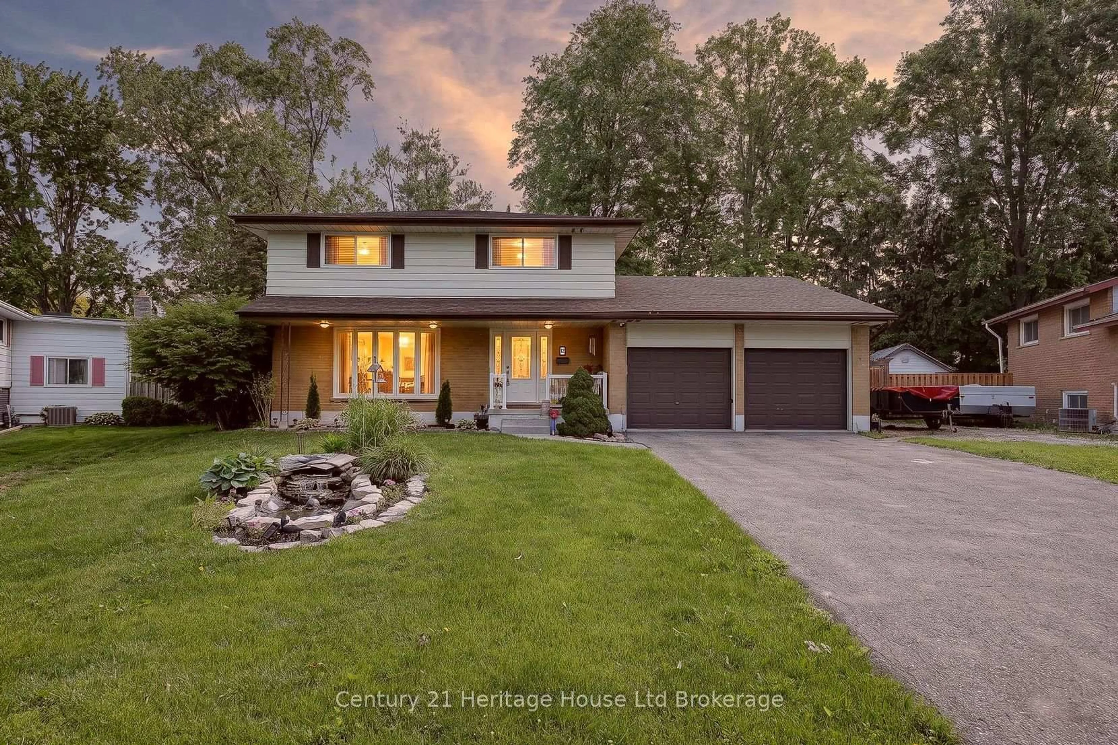 Home with brick exterior material, street for 12 Jubilee Pl, Woodstock Ontario N4S 7H2