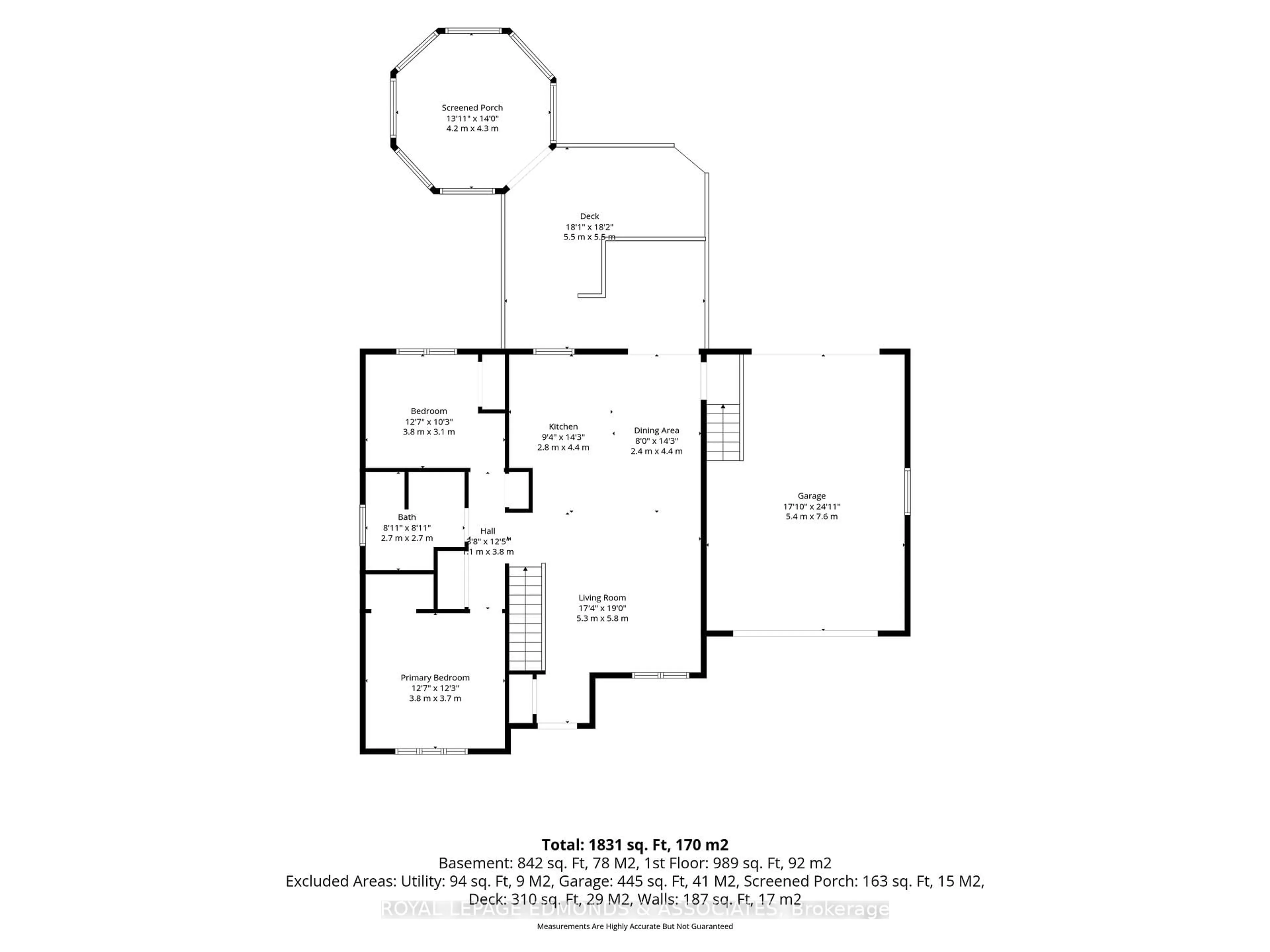 Floor plan for 89 Spruce St, Petawawa Ontario K8H 3H7