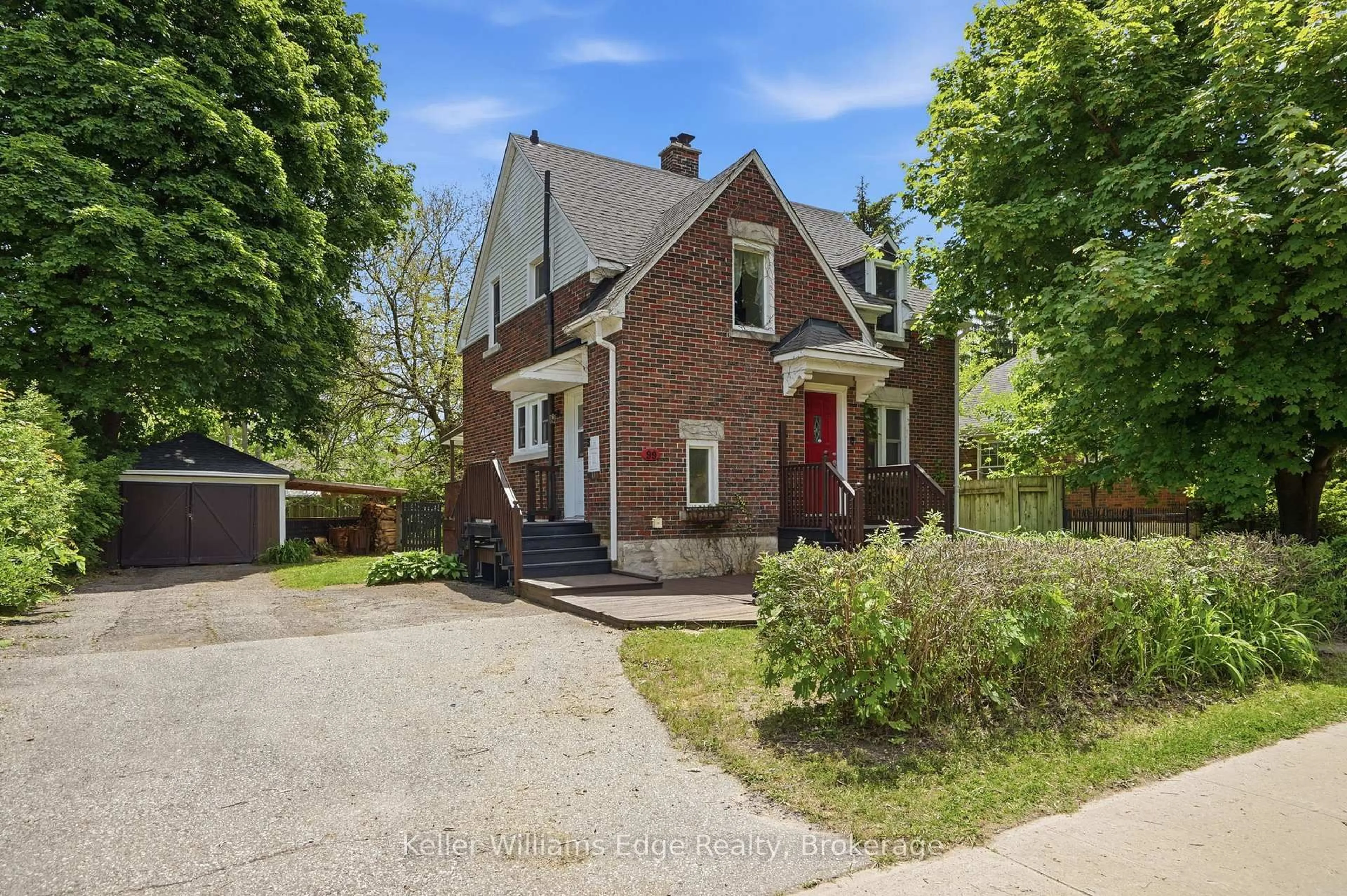 Home with brick exterior material, street for 99 St Andrews St, Cambridge Ontario N1S 1M7
