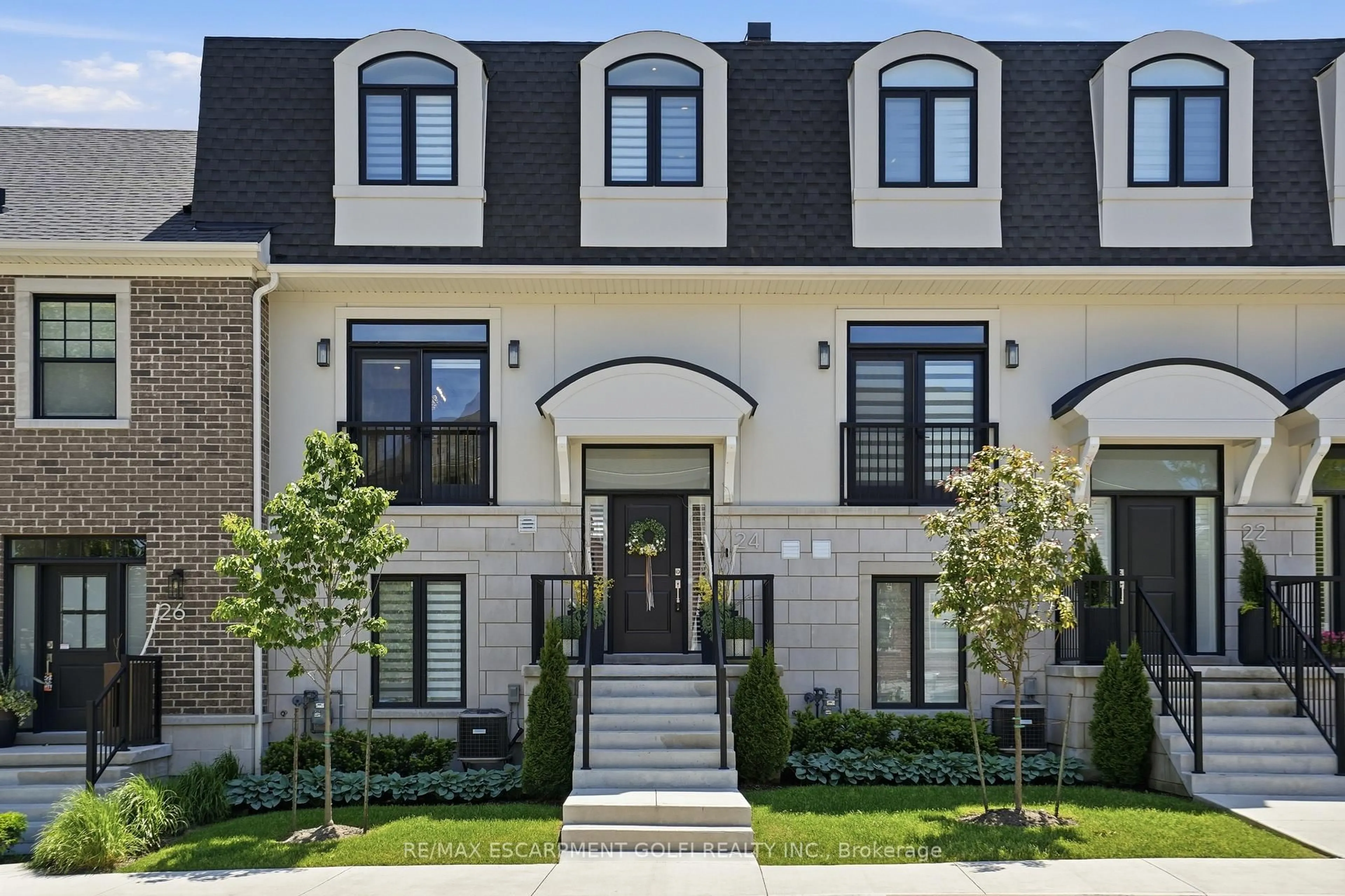 Home with brick exterior material, street for 24 Willowbank Common, St. Catharines Ontario L2S 4C8