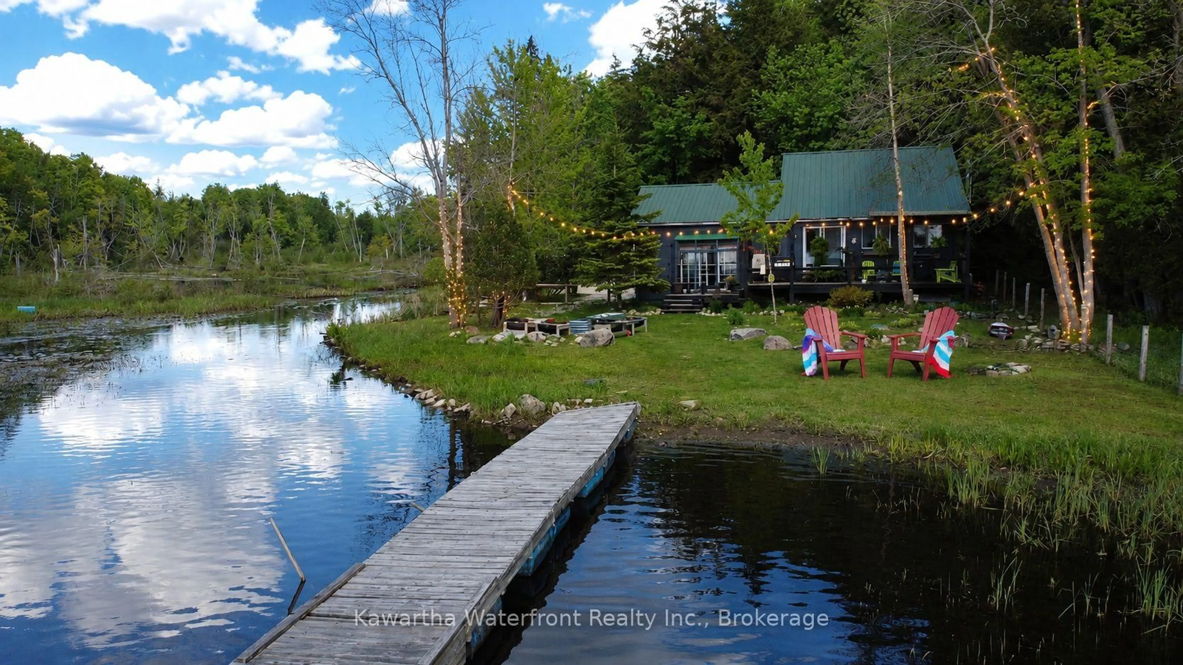 Patio, water/lake/river/ocean view for 261 Shadow Lake 4 Rd, Kawartha Lakes Ontario K0M 1K0