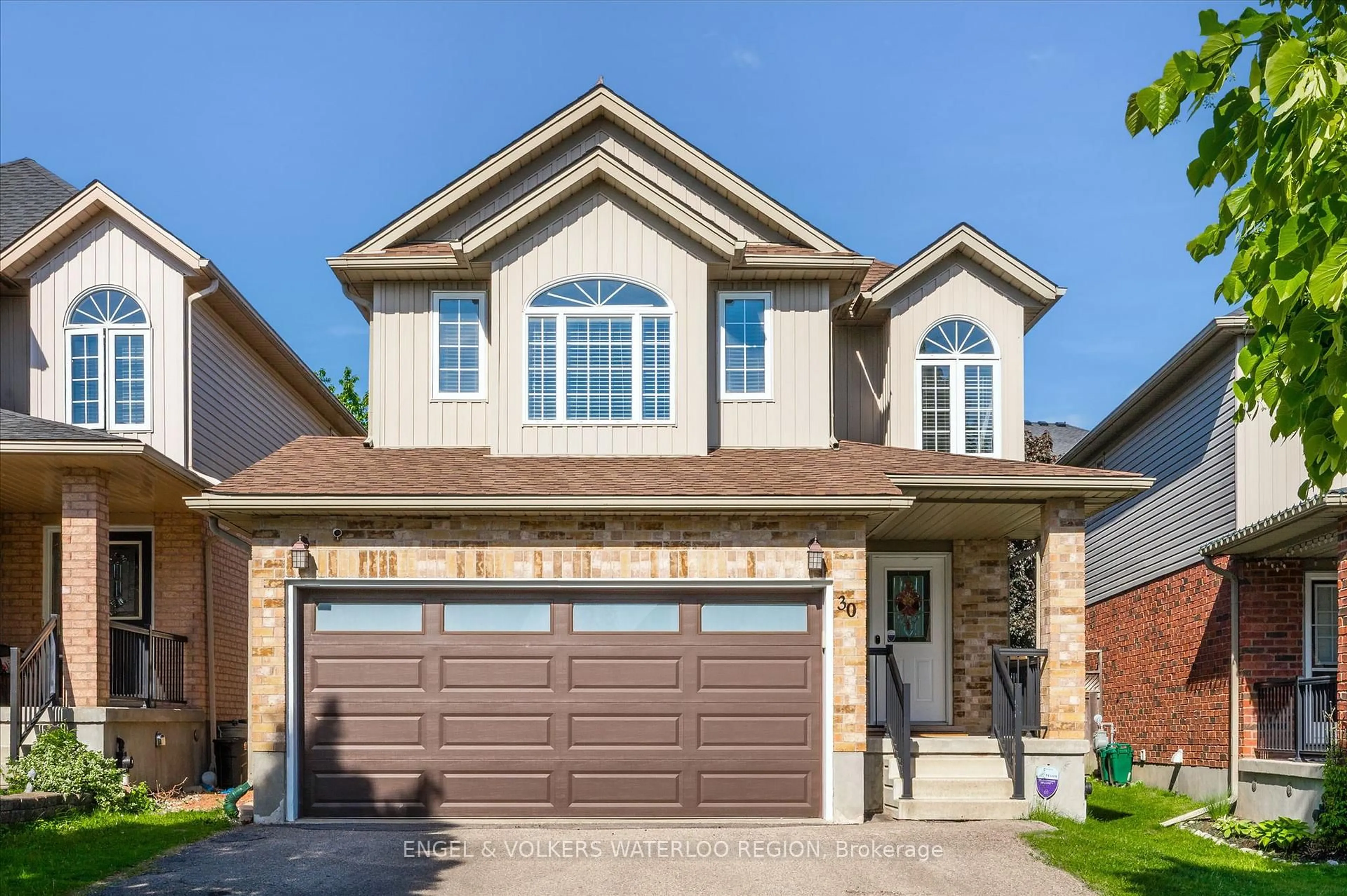 Home with brick exterior material, street for 30 Bridleridge St, Kitchener Ontario N2P 2V1