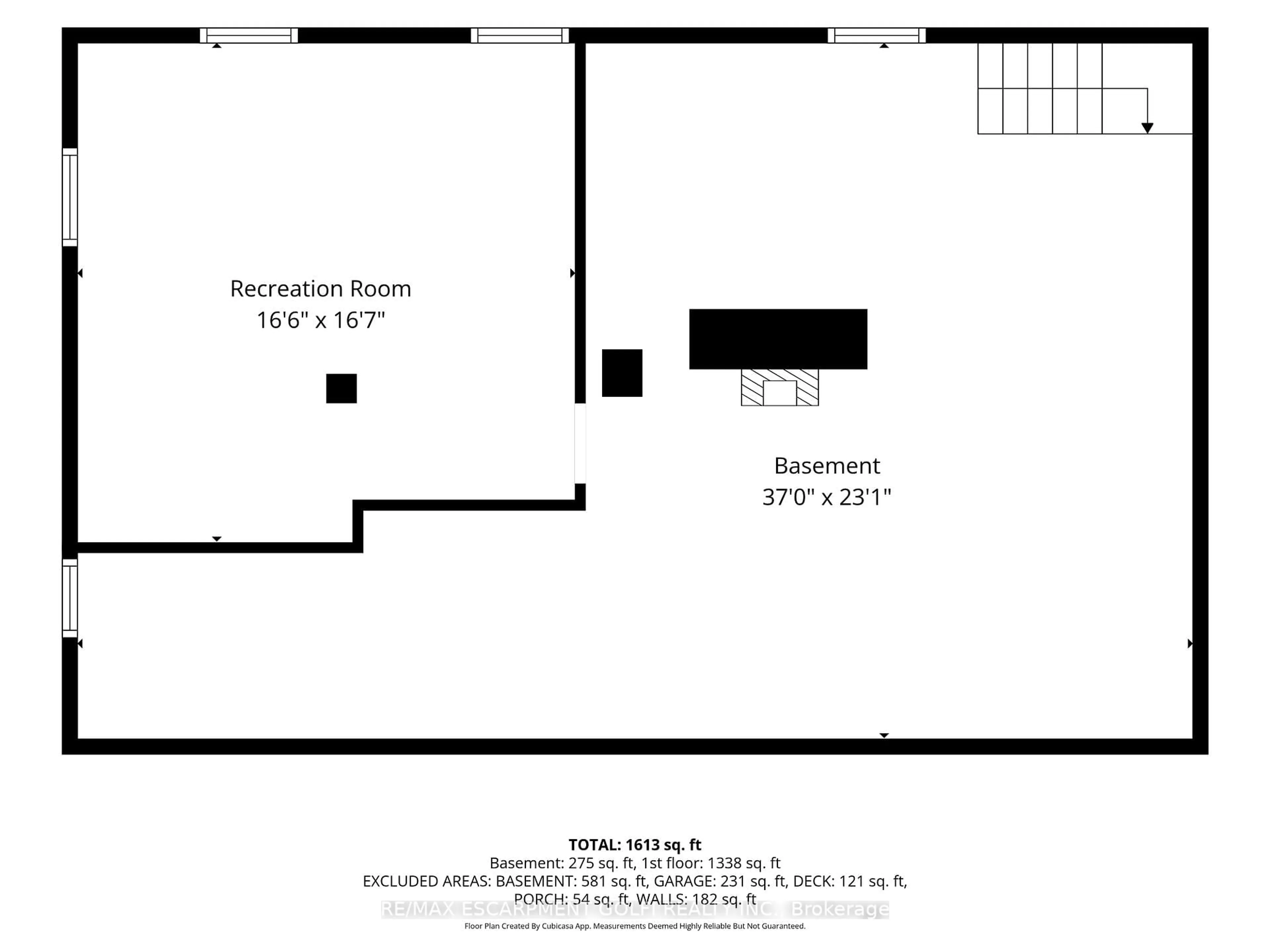 Floor plan for 925 HIGHWAY 6 N, Hamilton Ontario L8N 2Z7