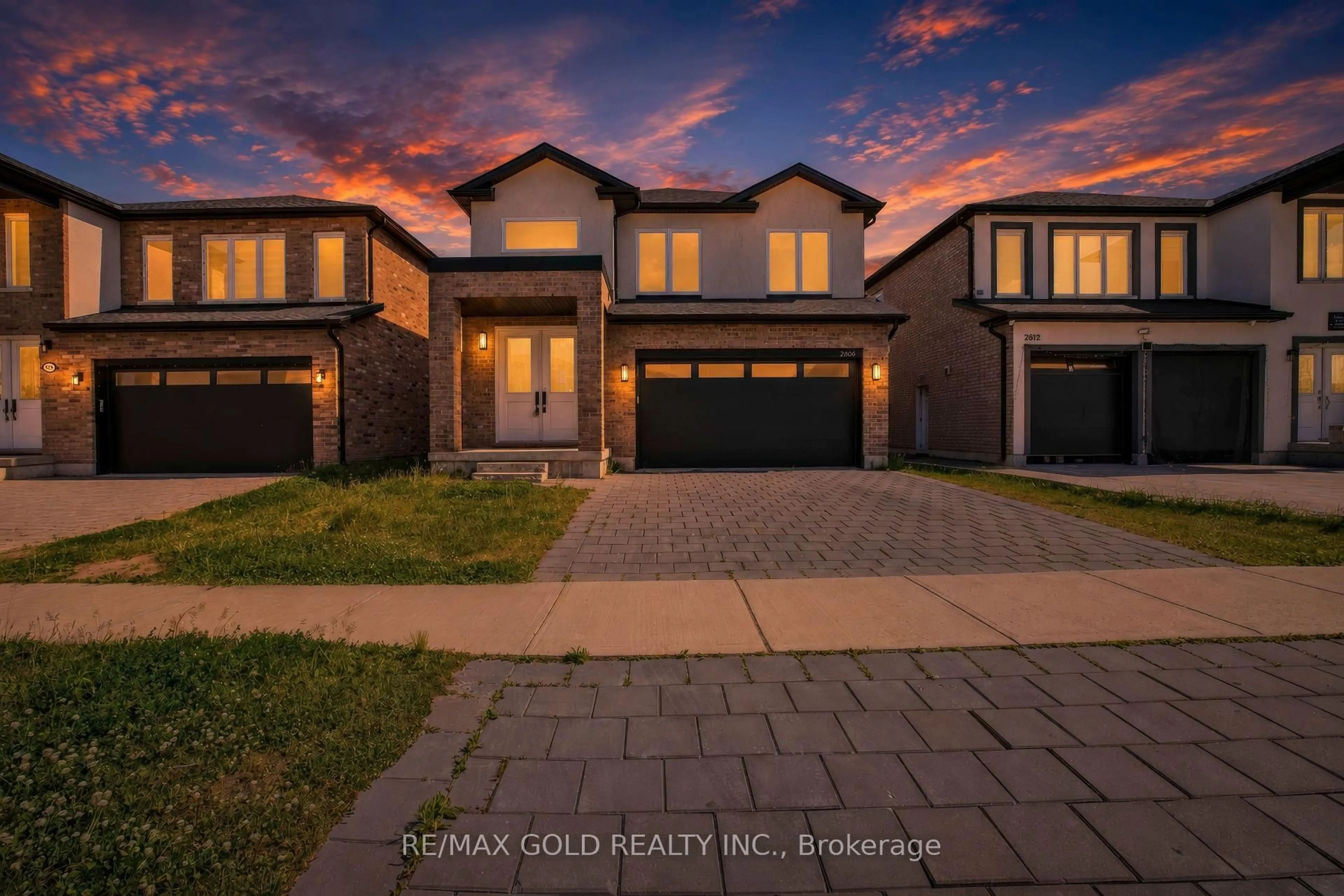 Home with brick exterior material, street for 2606 Bateman Tr, London South Ontario N6L 0B1