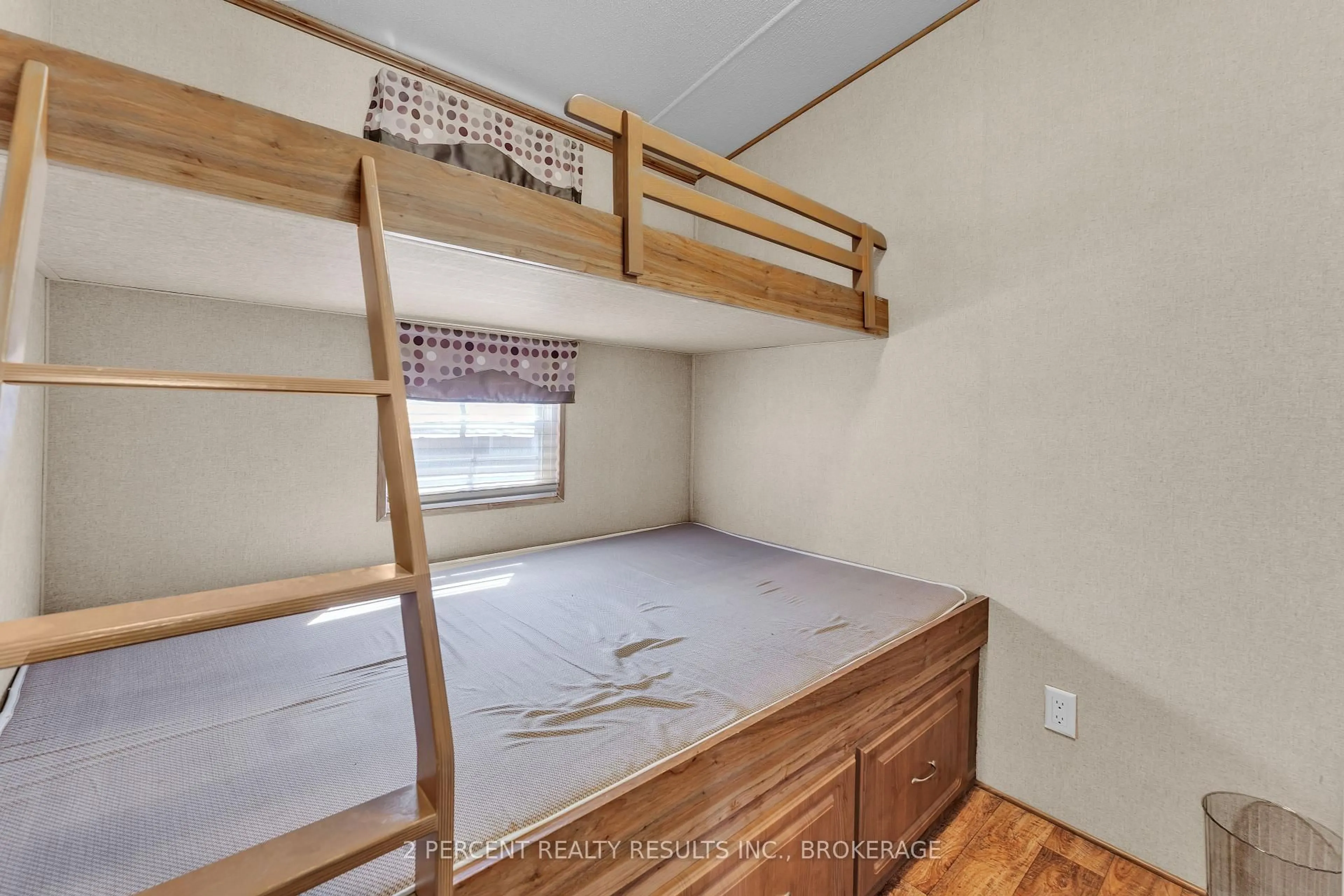 Bedroom with bed, unknown for 486 County Road 18 Rd #BVL023, Prince Edward County Ontario K0K 1P0