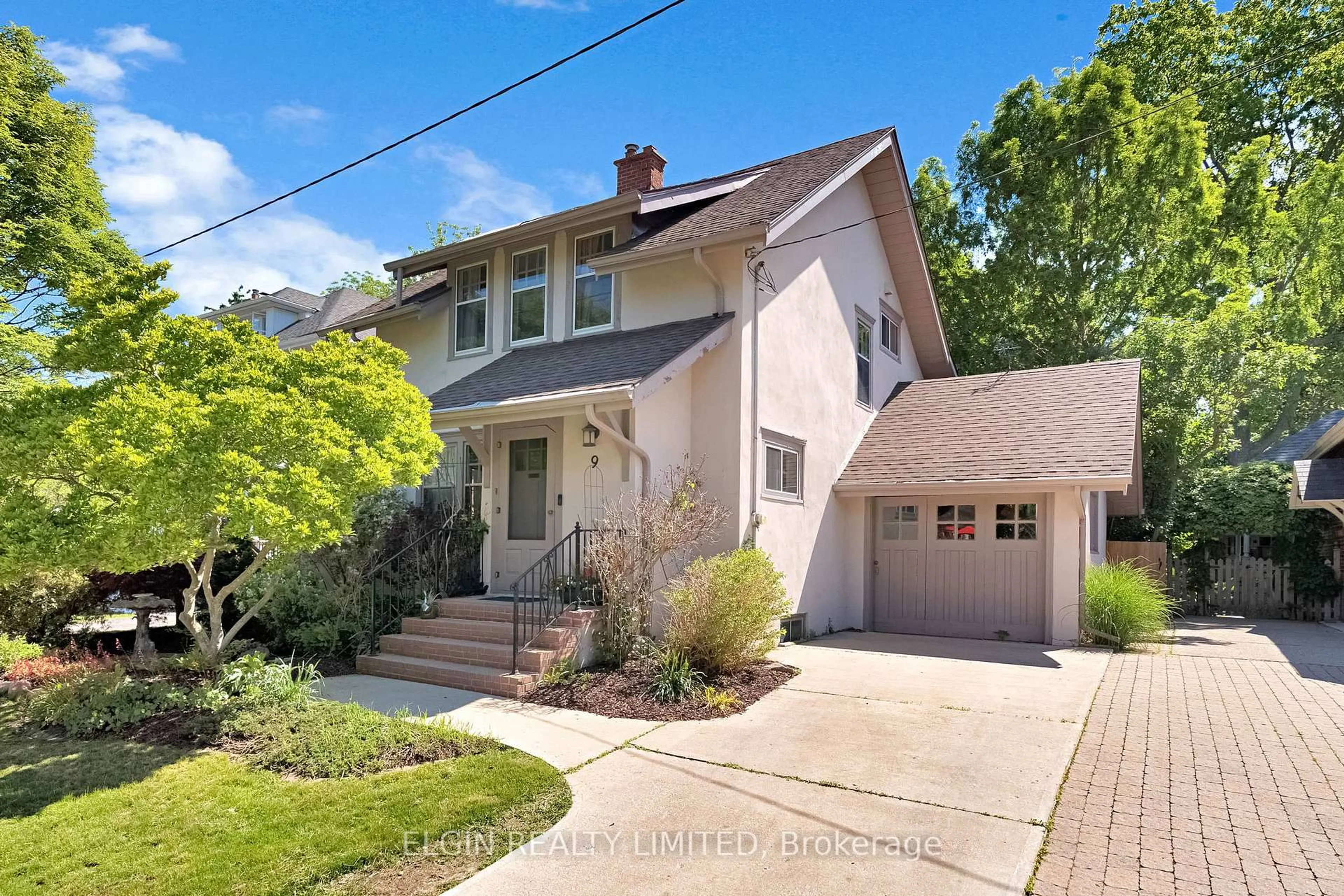 Home with brick exterior material, street for 9 Farley Pl, St. Thomas Ontario N5R 3E6