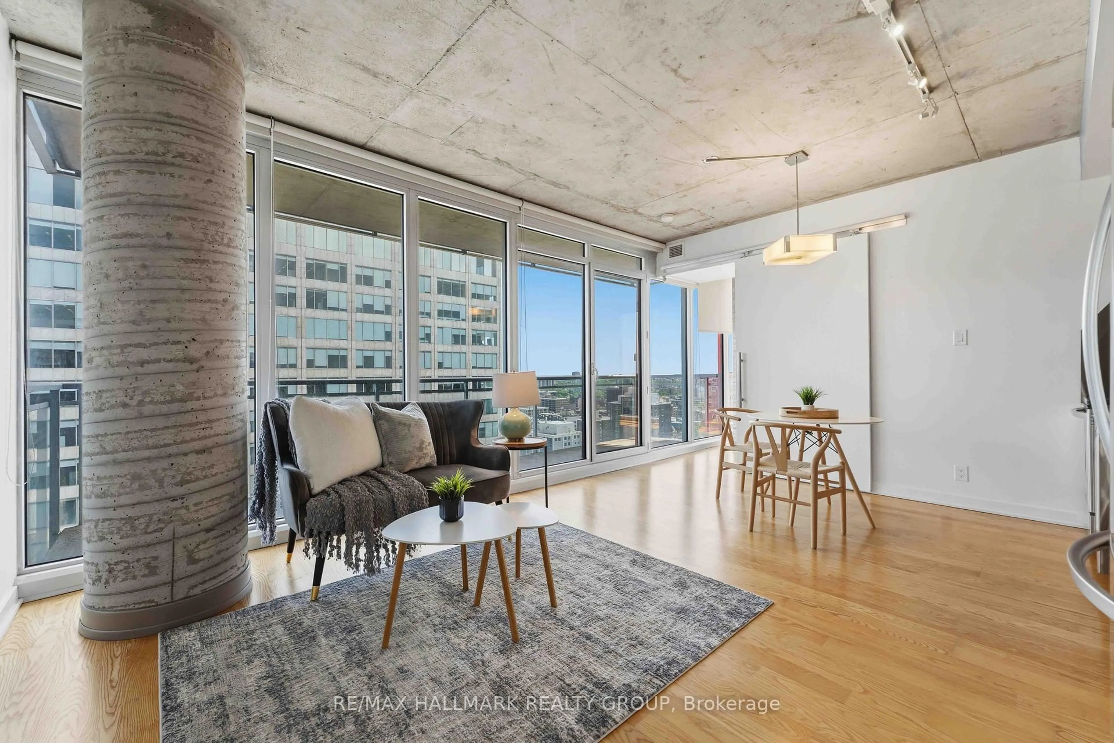 Living room with furniture, unknown for 324 Laurier Ave #2110, Ottawa Ontario K1P 0A4