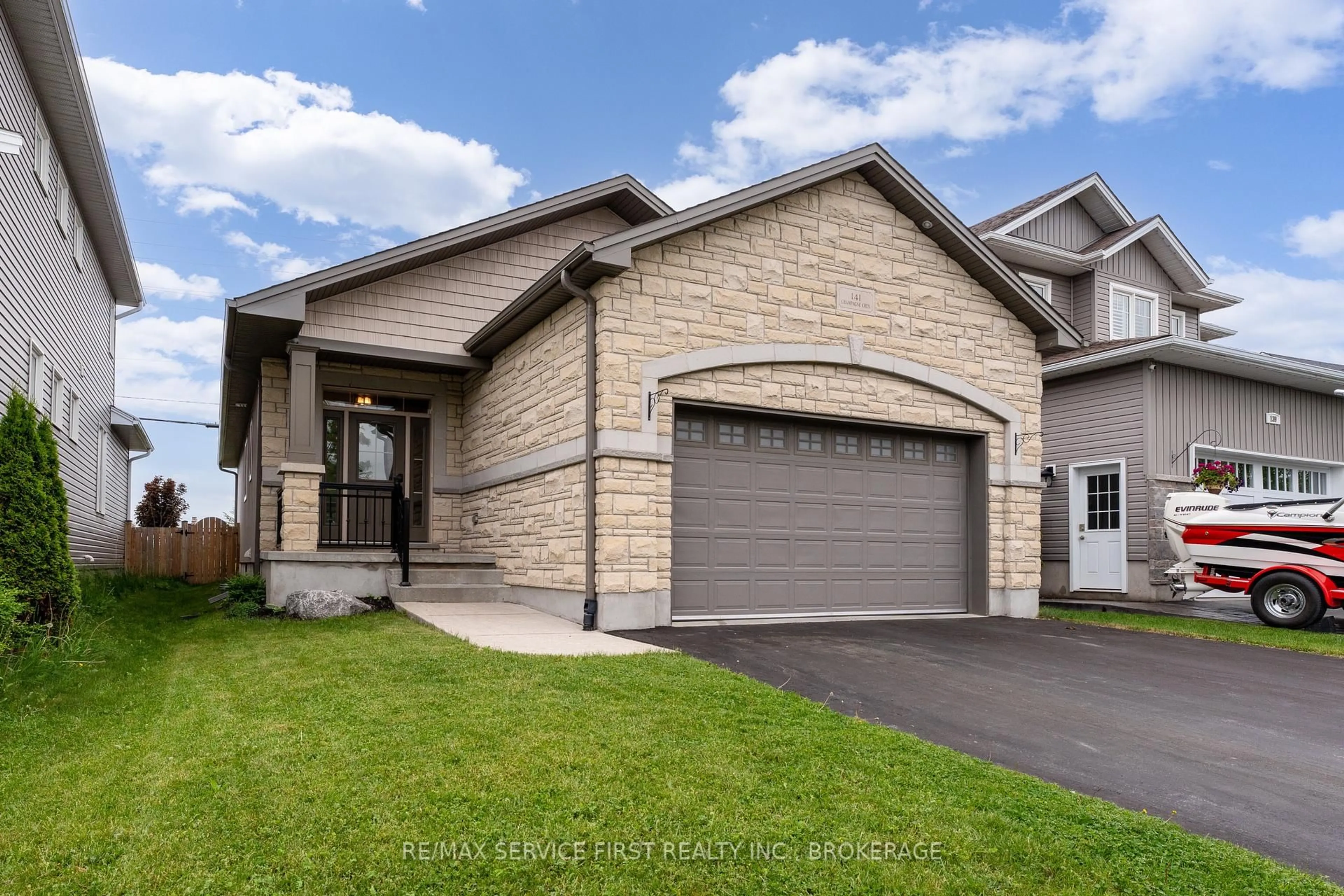 Home with brick exterior material, street for 141 Champagne Cres, Loyalist Ontario K7N 0B3