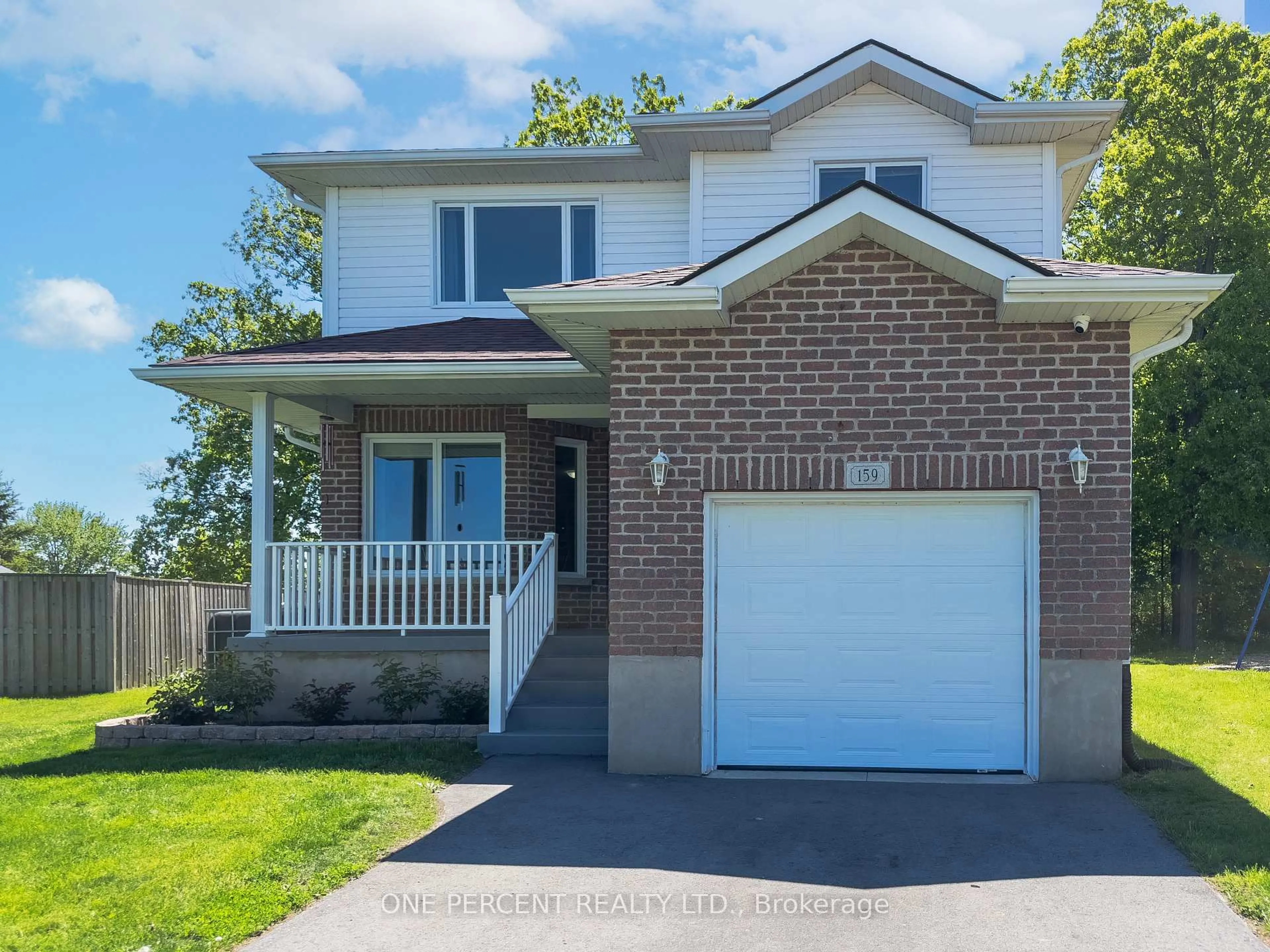 Home with brick exterior material, street for 159 Macdougall Dr, Loyalist Ontario K7N 0A2