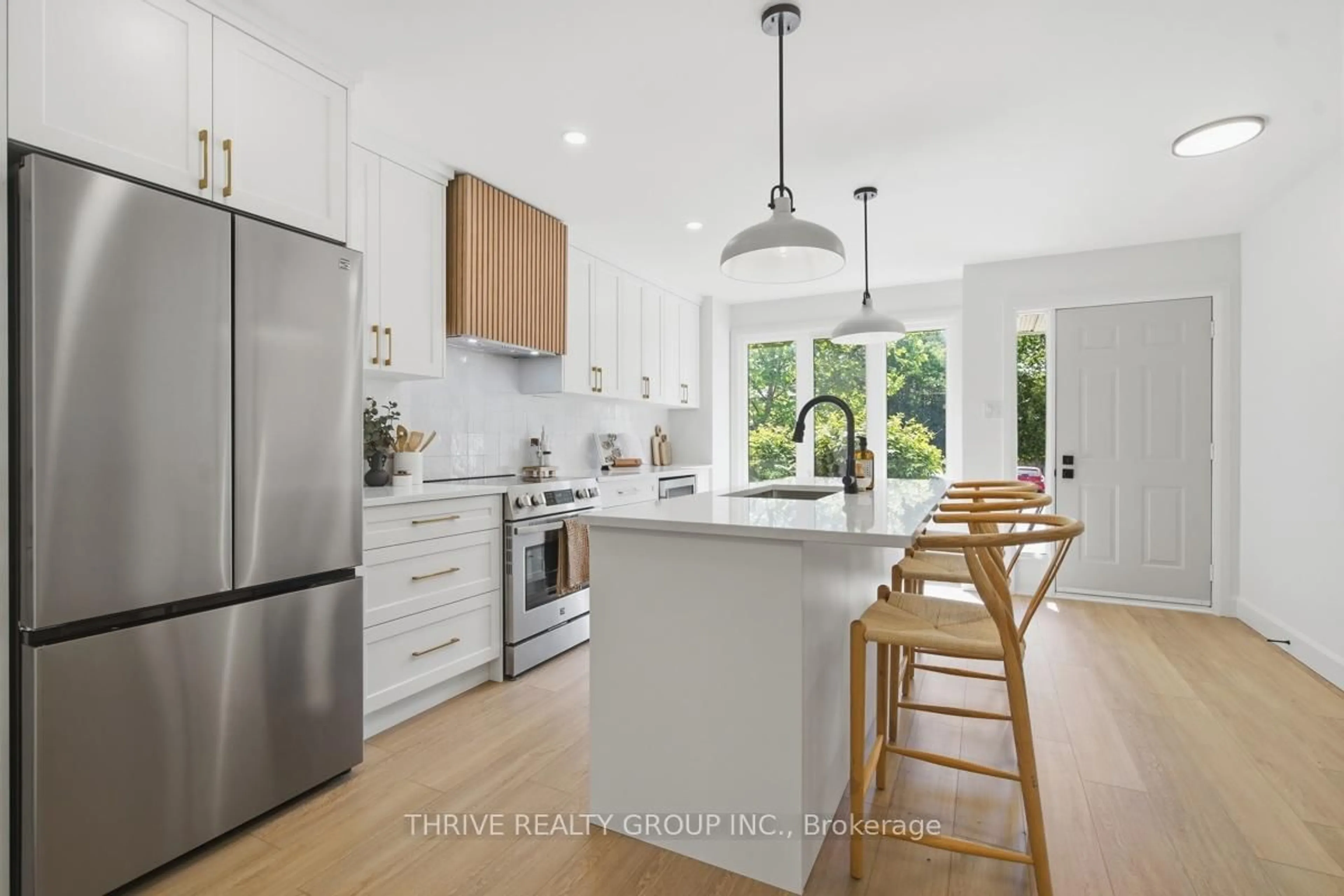 Open concept kitchen, ceramic/tile floor for 535 Topping Lane #14, London South Ontario N6J 3M8