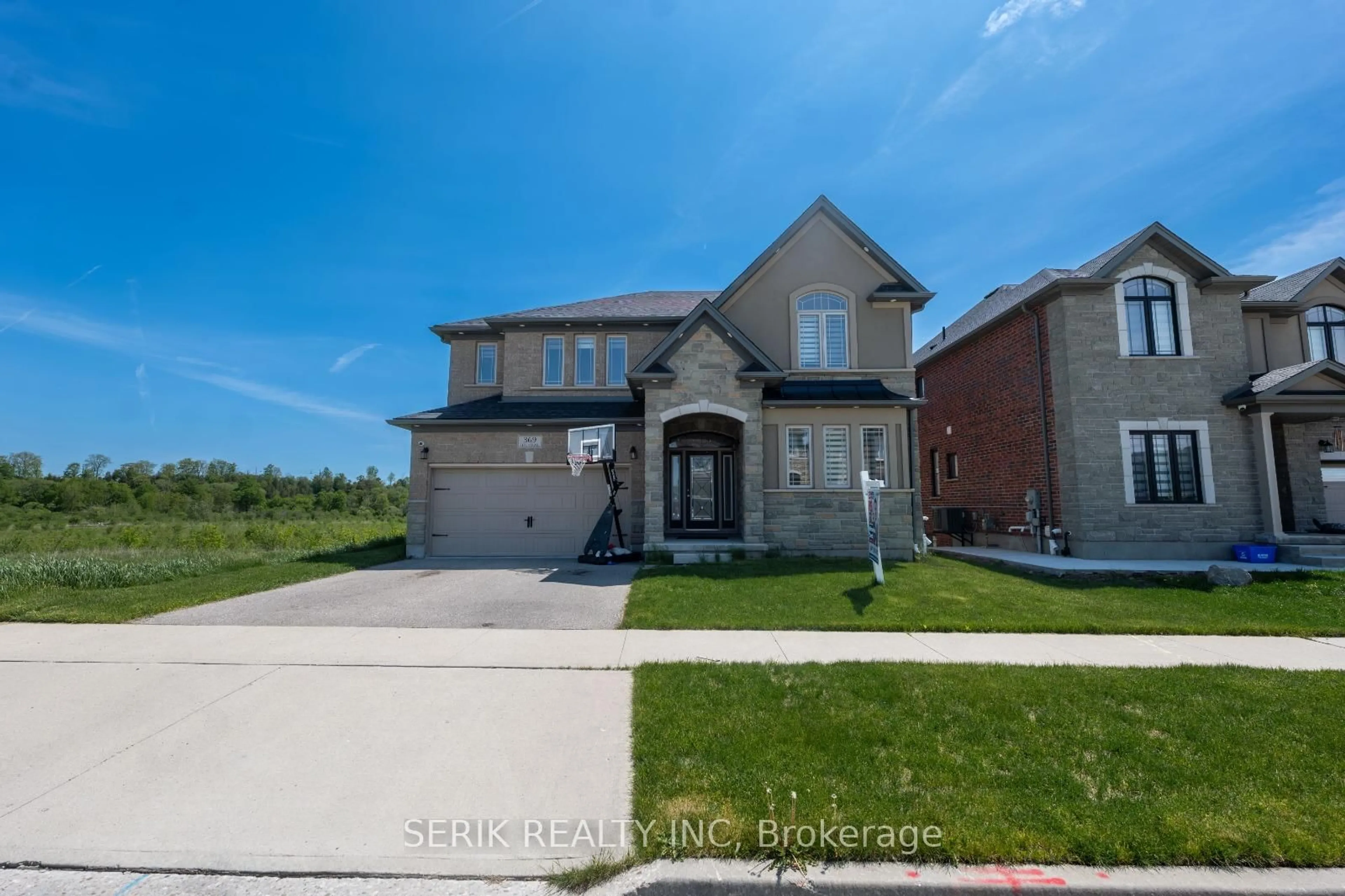 Home with brick exterior material, street for 369 Rivertrail Ave, Kitchener Ontario N2A 0K4