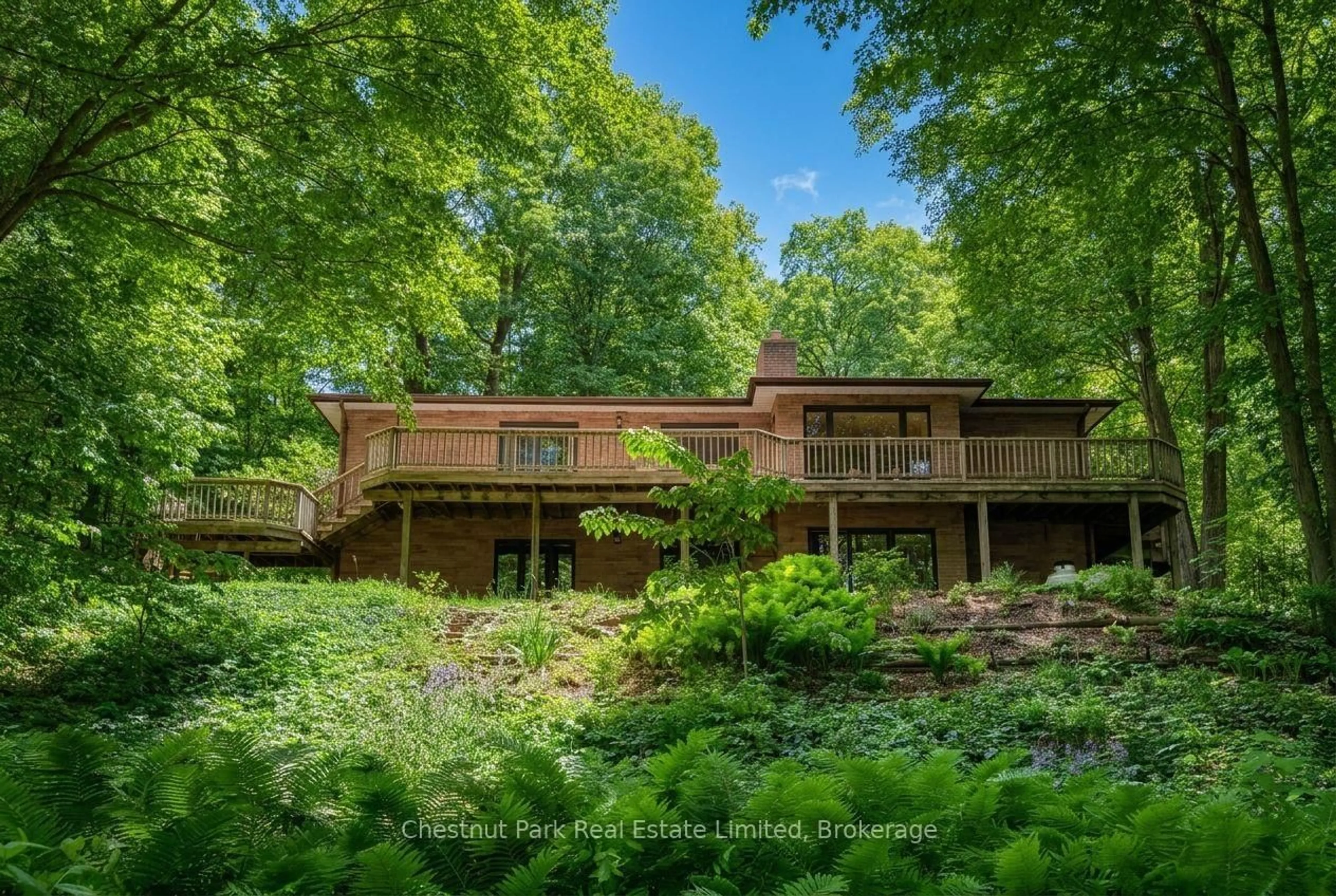 A pic from outside/outdoor area/front of a property/back of a property/a pic from drone, forest/trees view for 12154 Loyalist Pkwy, Prince Edward County Ontario K0K 2T0